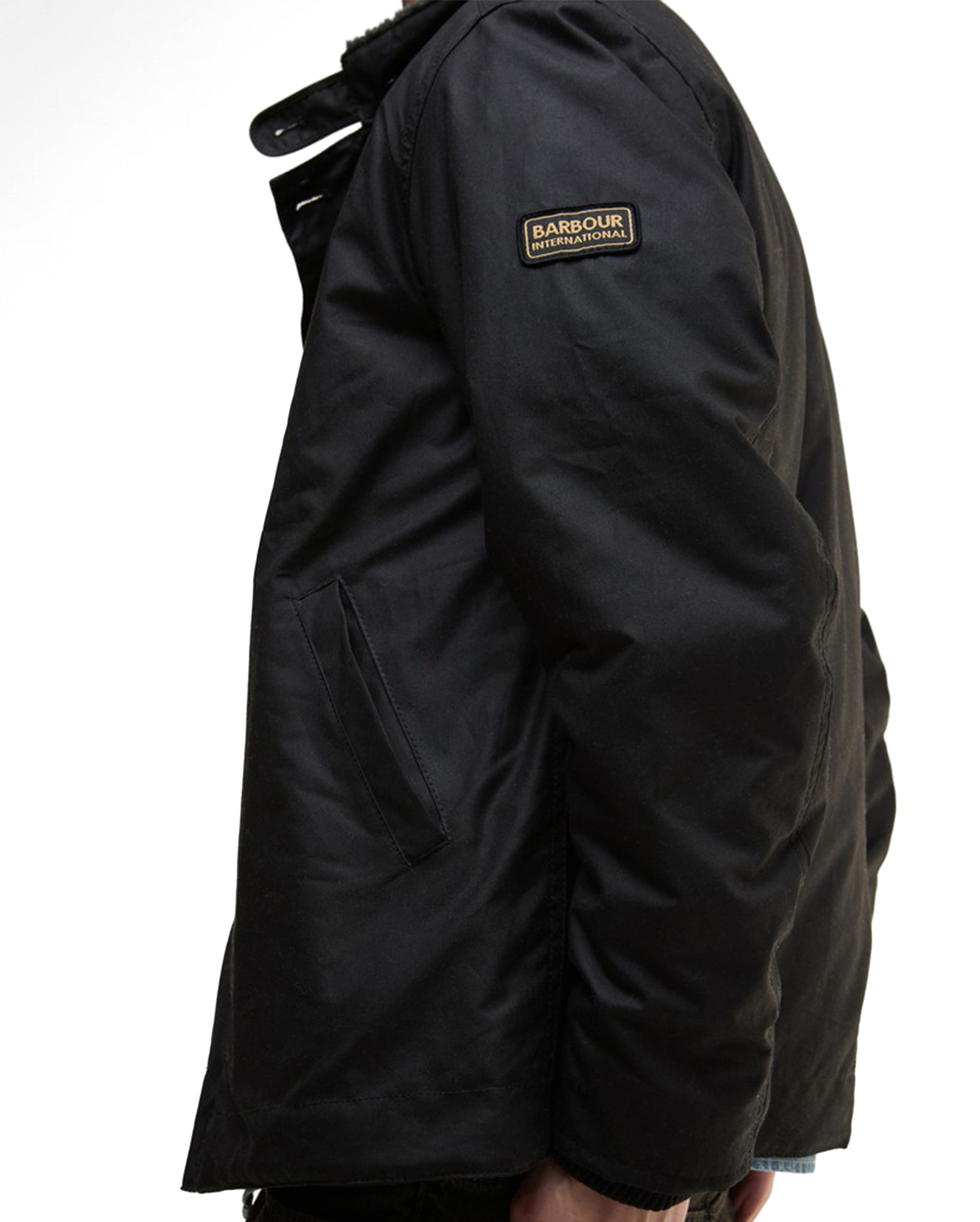 International Traction Wax Jacket Black