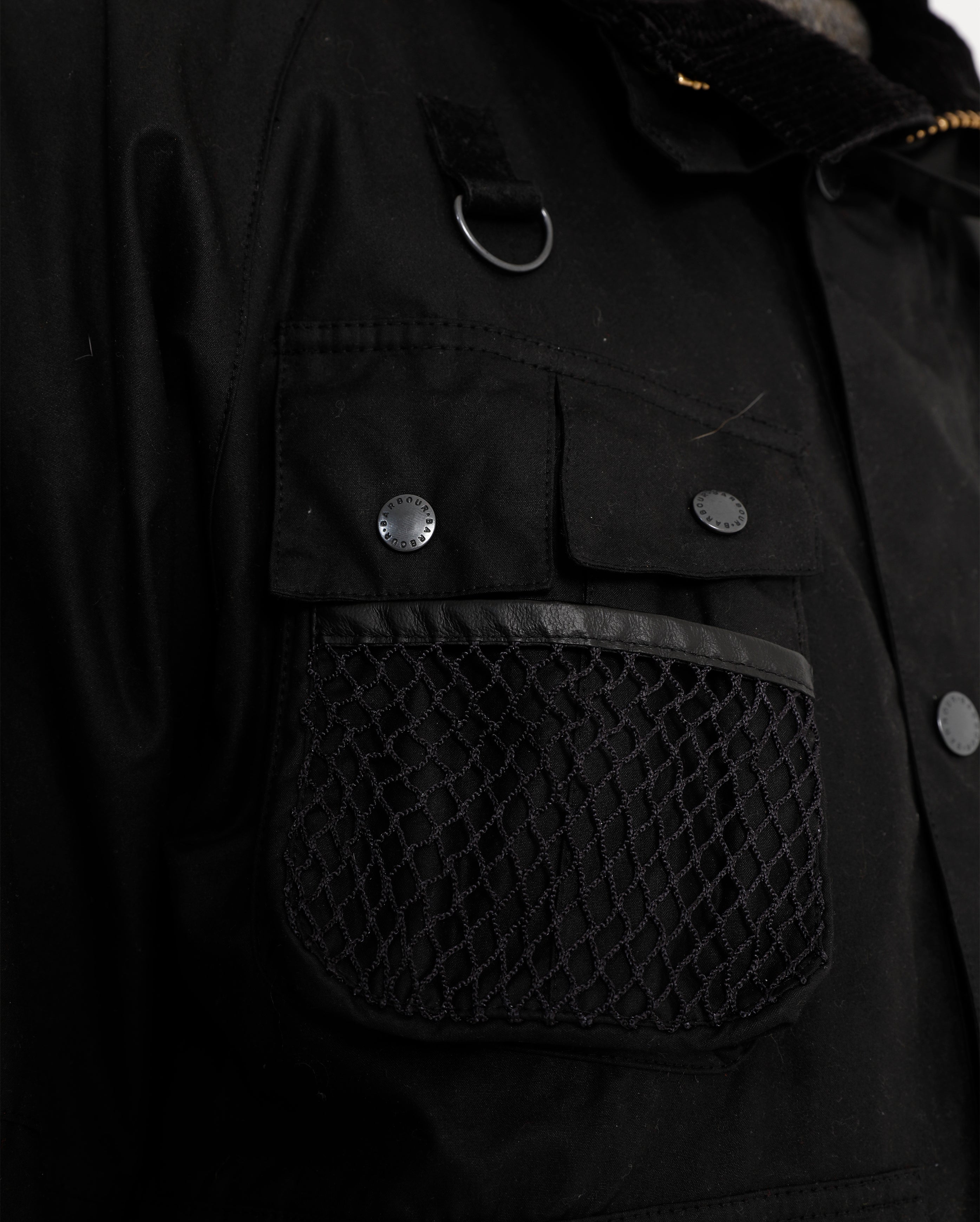 Modified Dryfly Wax Jacket Black - Starcowparis