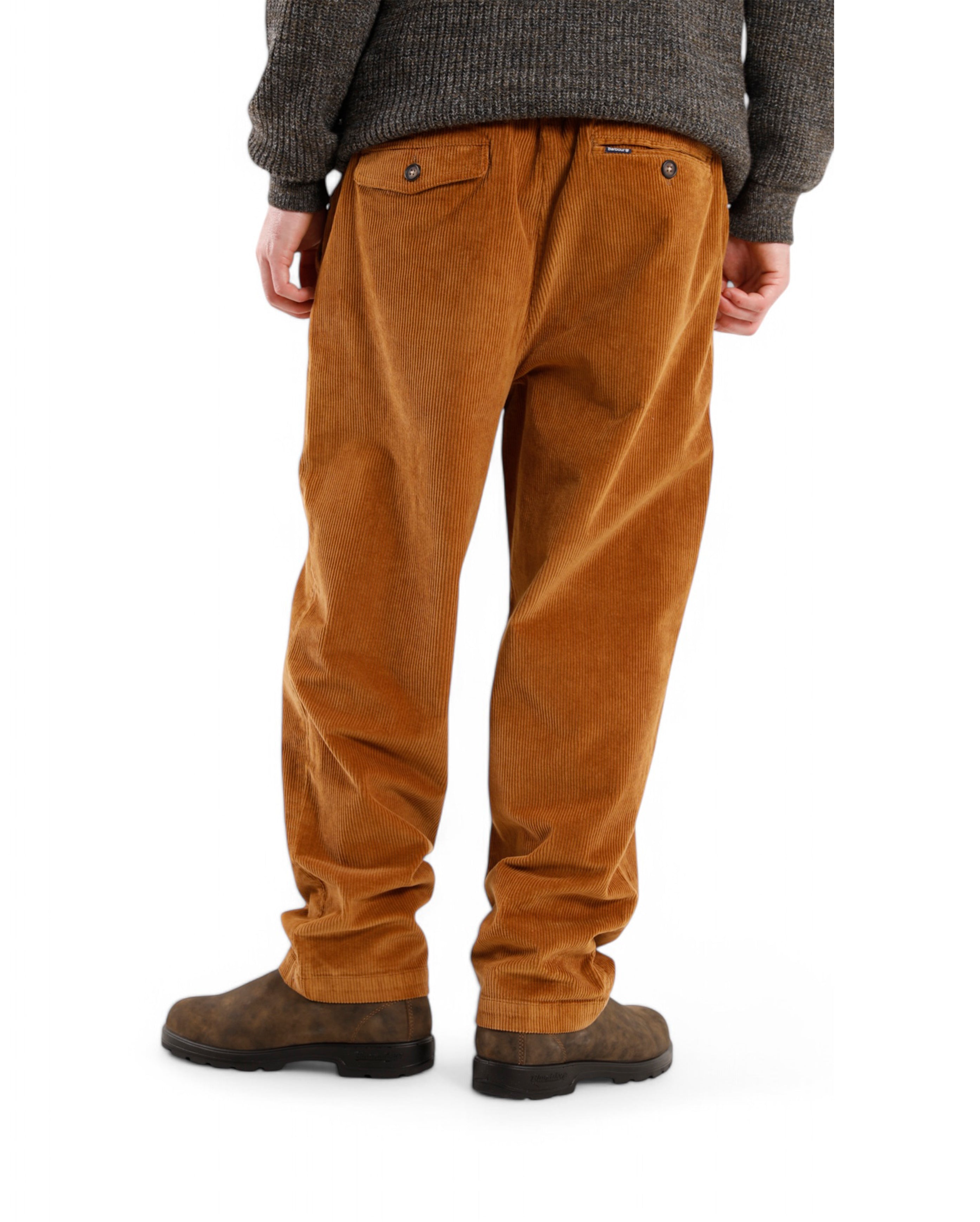 Stretch Cord Relaxed Fit Trouser Dark Honey - Starcowparis
