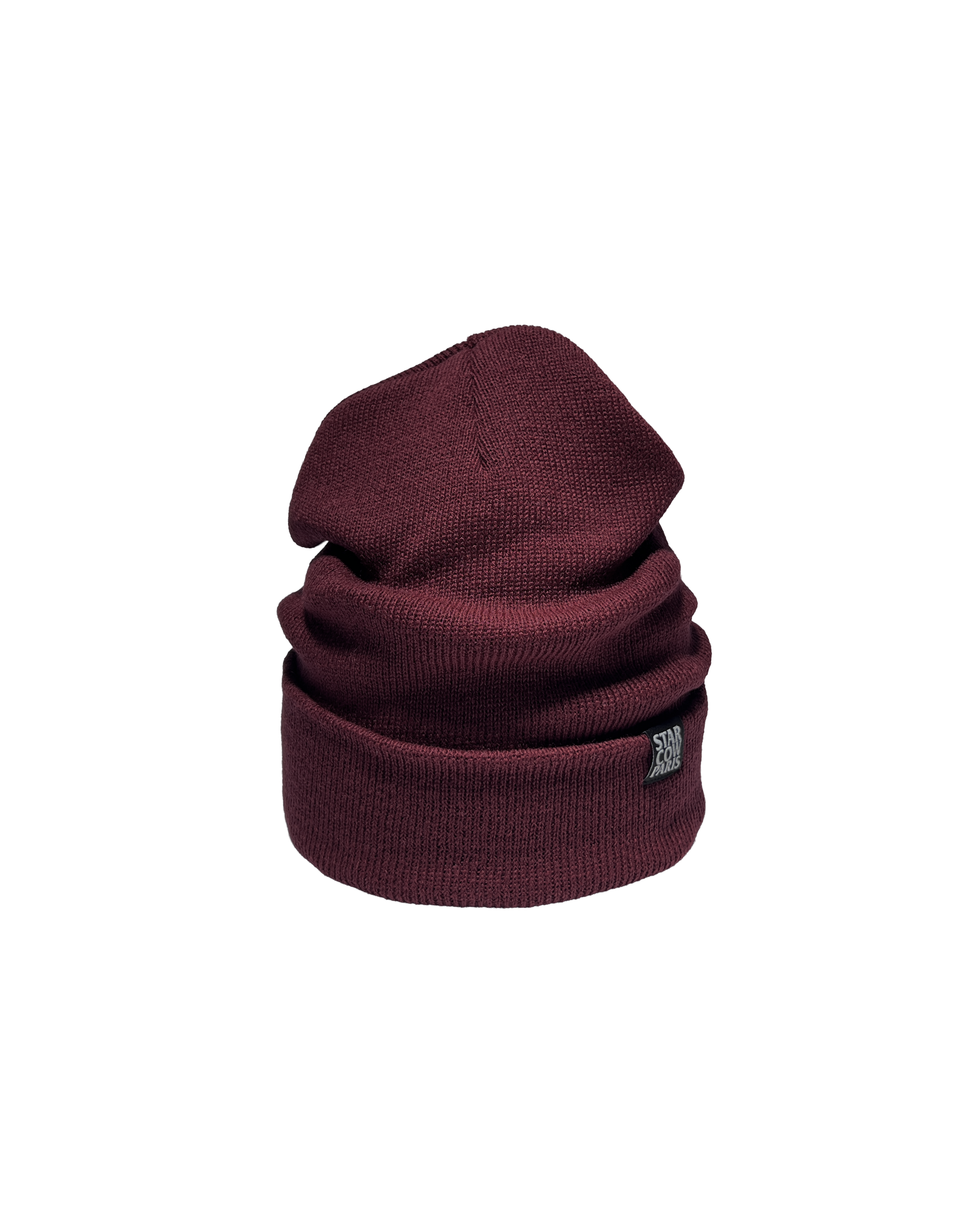 Beanie Long Burgendy - Starcowparis - 1