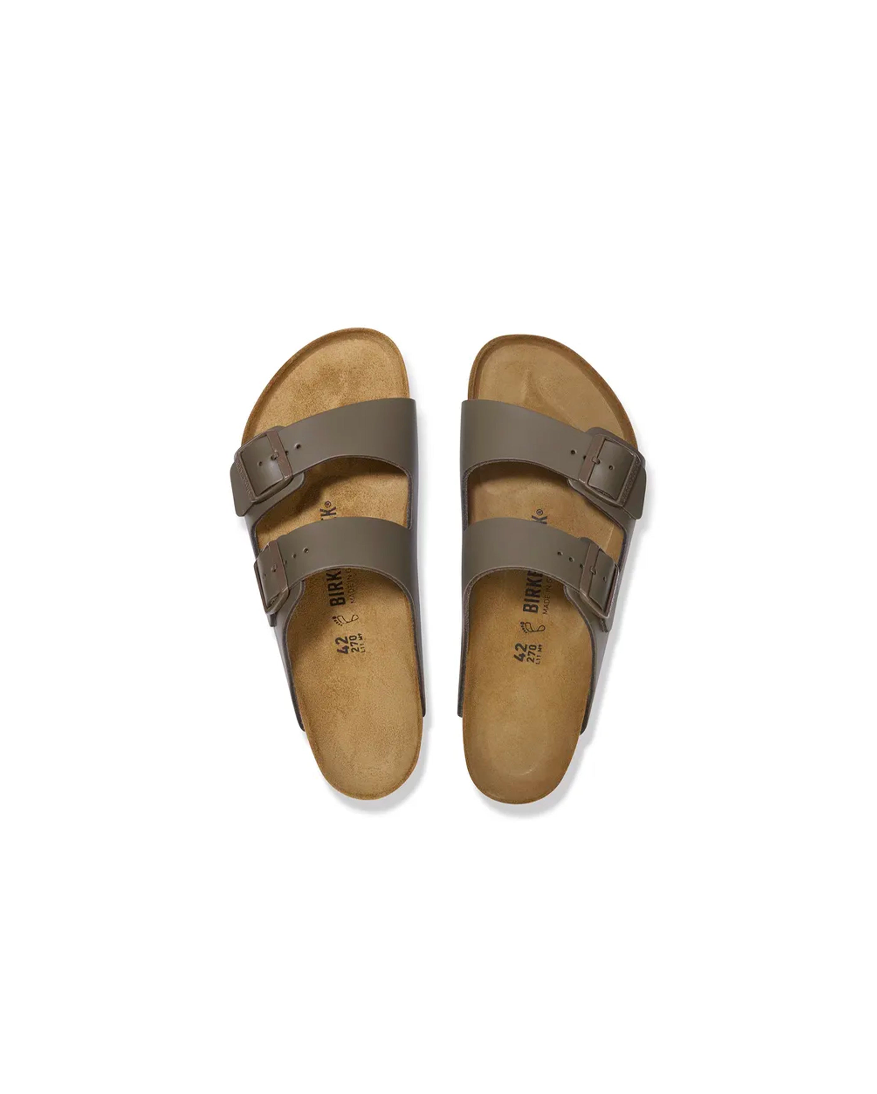 Arizona BS Natural Leather Concrete Gray - Starcowparis - 3