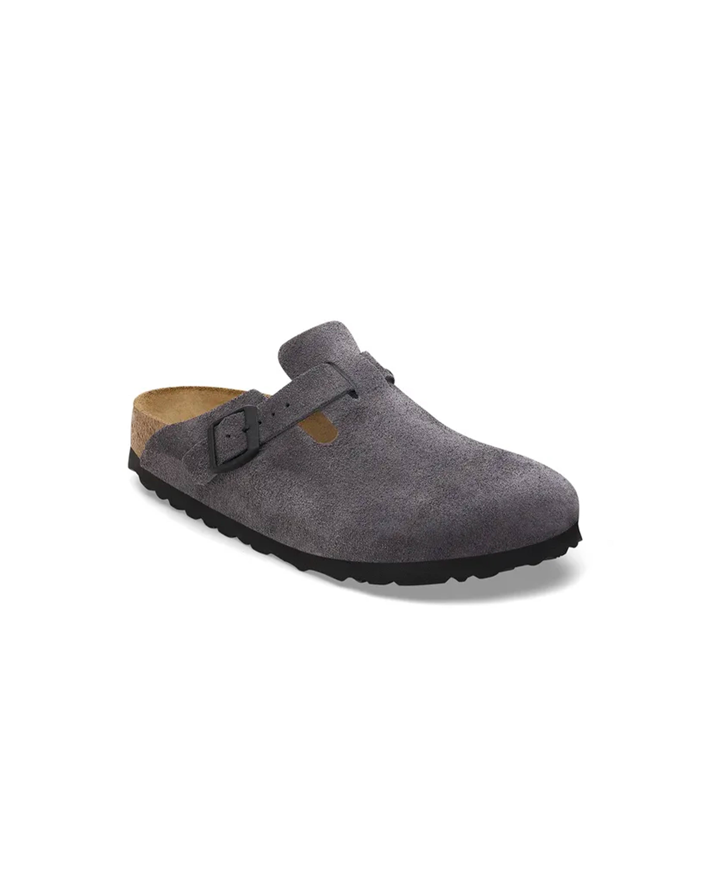 Birkenstock-Boston Leve Velvet Grey Femme-Starcowparis - Starcowparis - 2