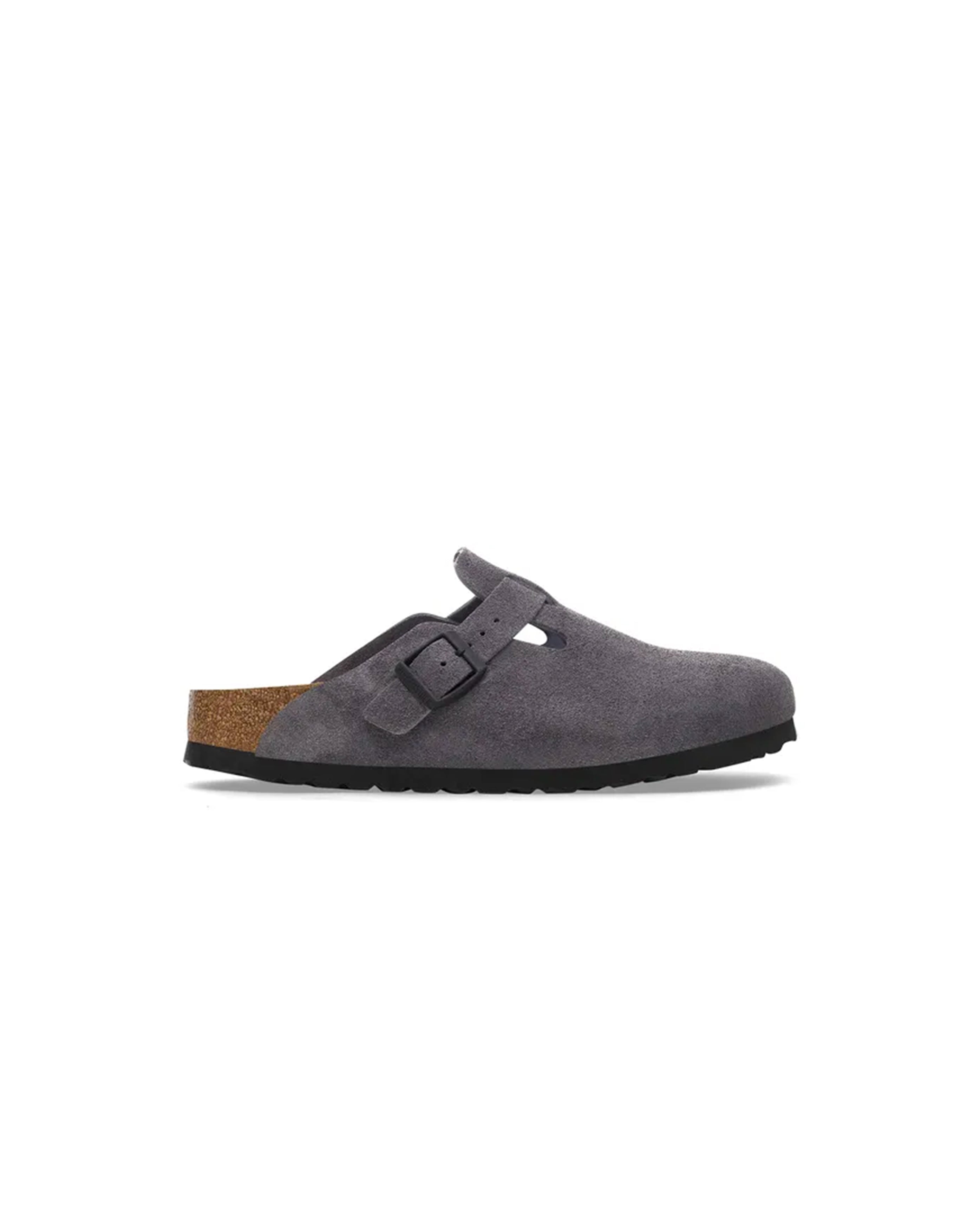 Birkenstock-Boston Leve Velvet Grey Femme-Starcowparis - Starcowparis - 1