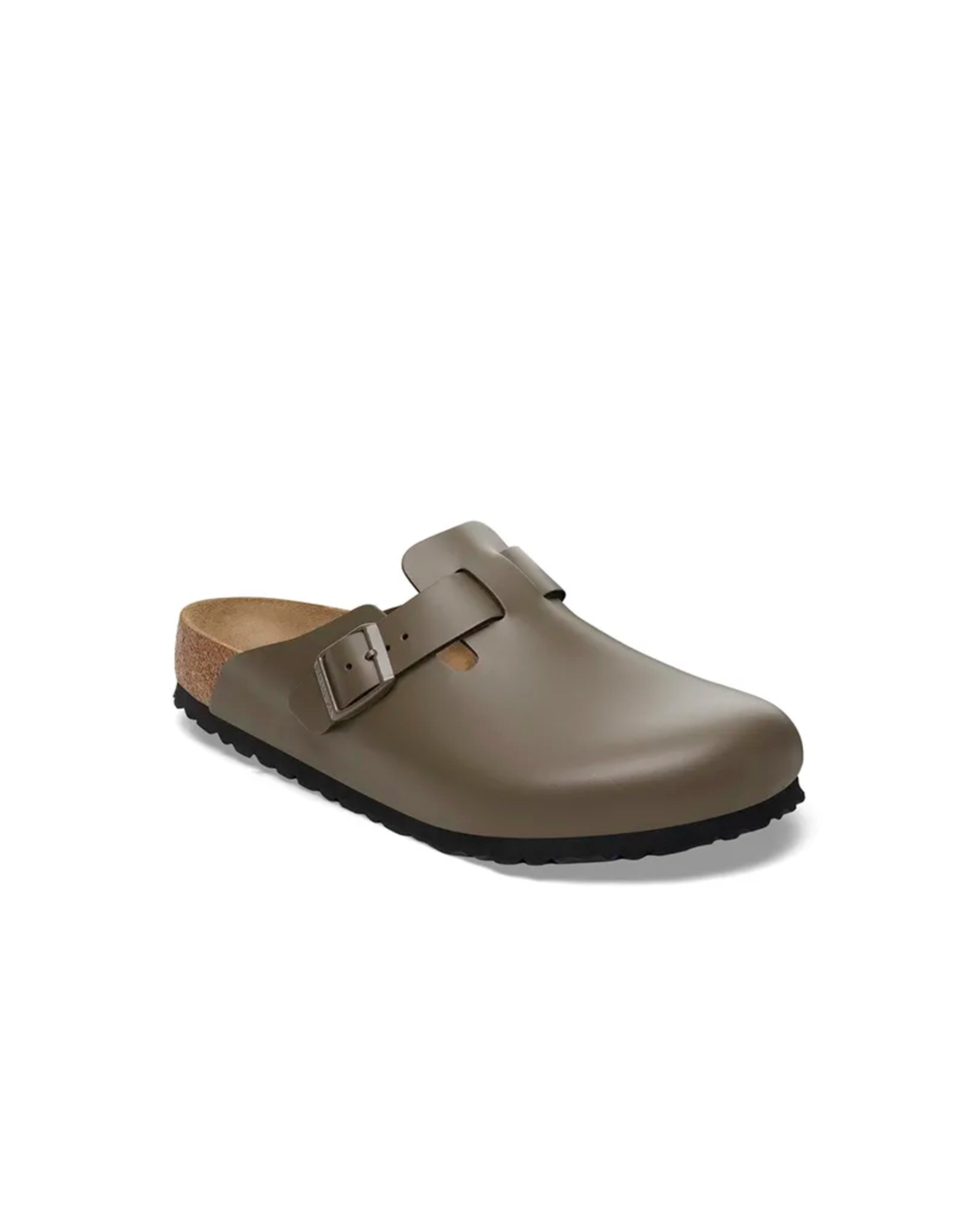Birkenstock-Boston Natural Leather Concrete Gray-Starcowparis - Starcowparis - 2