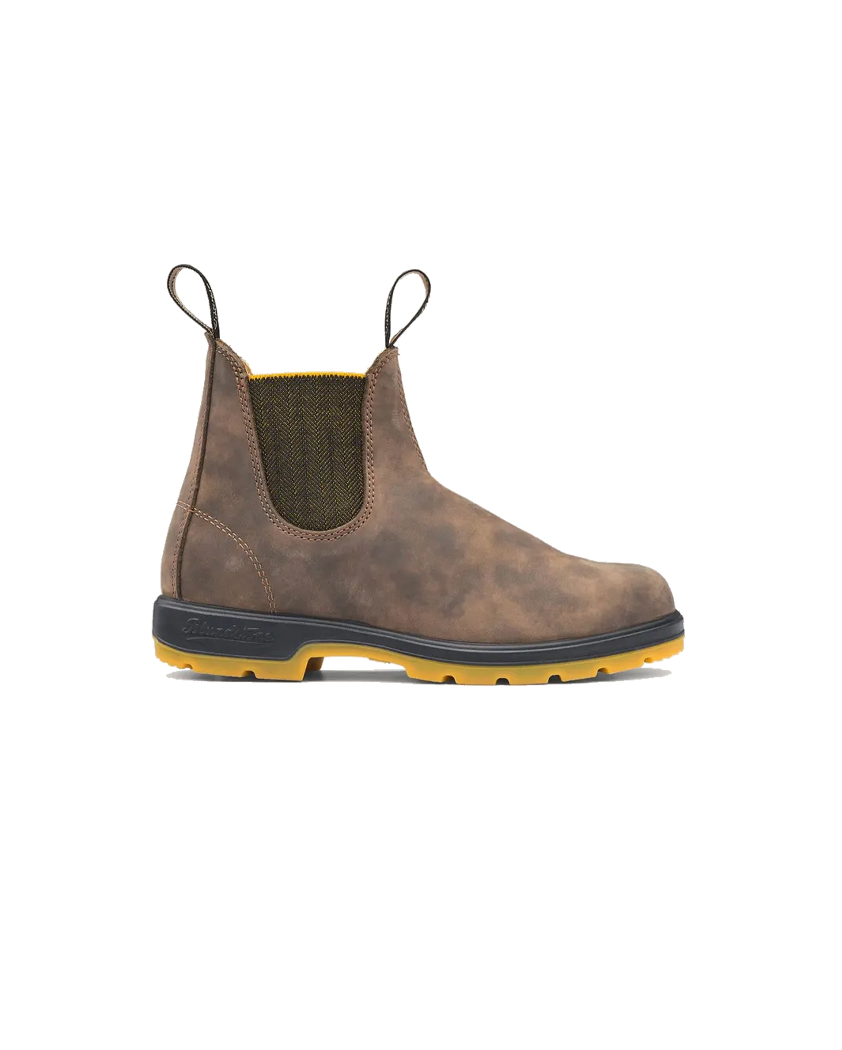 Classic Chelsea Boots #1944 Rustic Brown Mustard - Starcowparis - 1