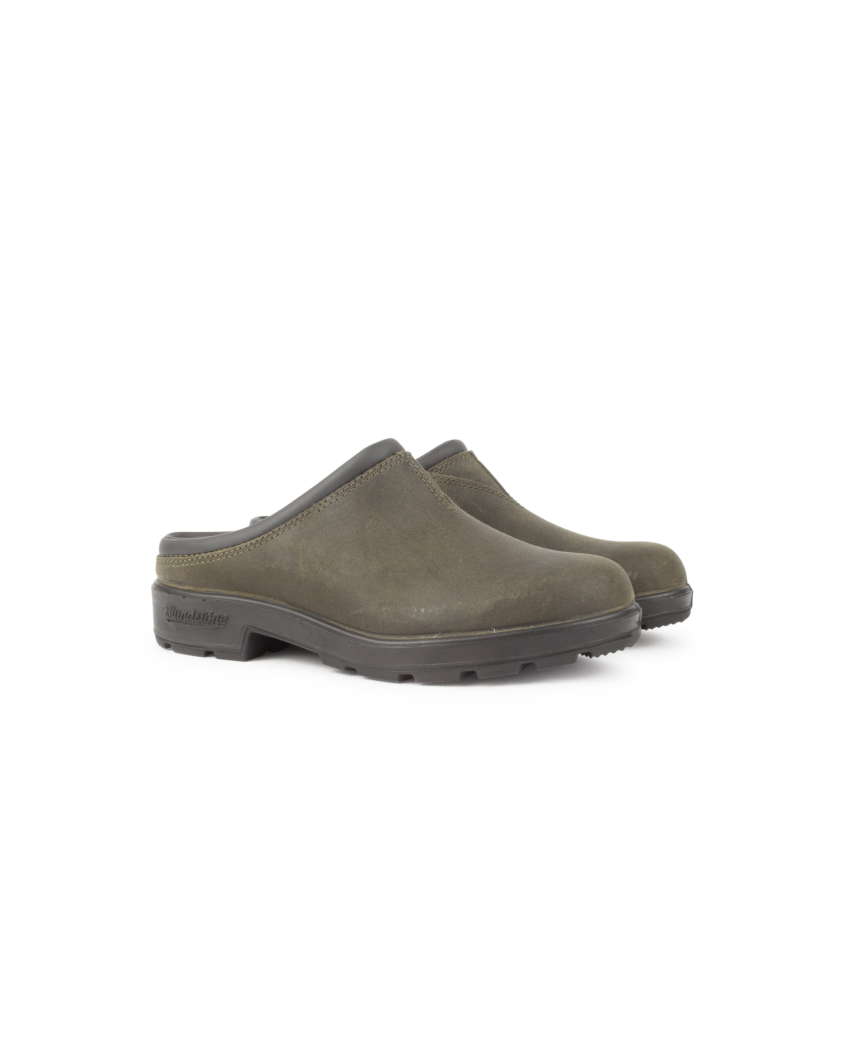 Original Clog #2423 Waxed Suede Dark Olive - Starcowparis - Starcowparis - 2