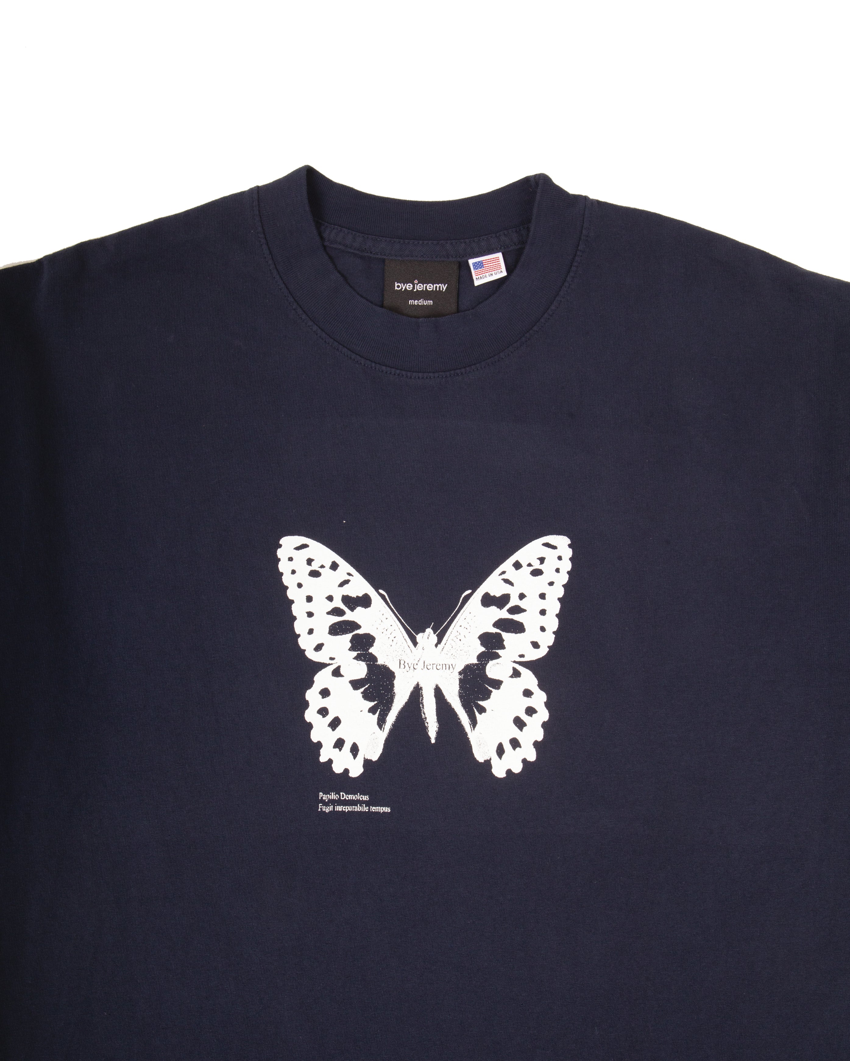 Butterfly T-Shirt Navy