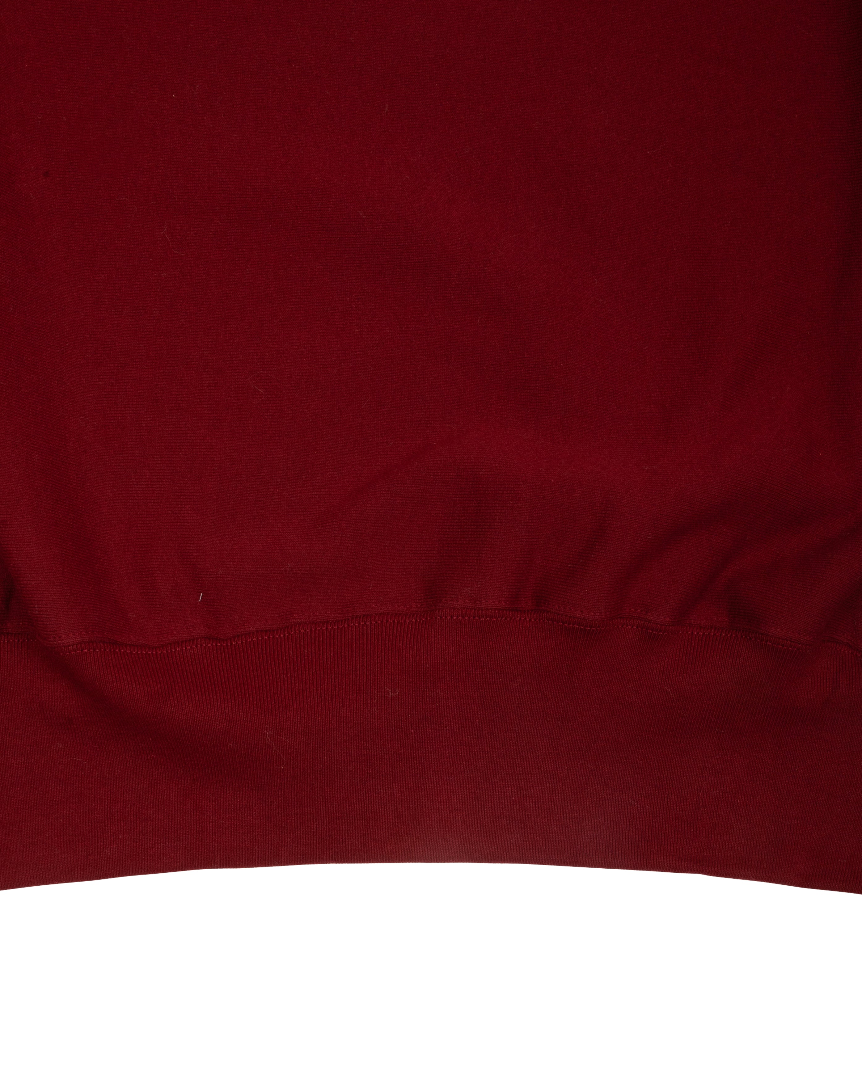 X Starcow Crewneck Burgundy