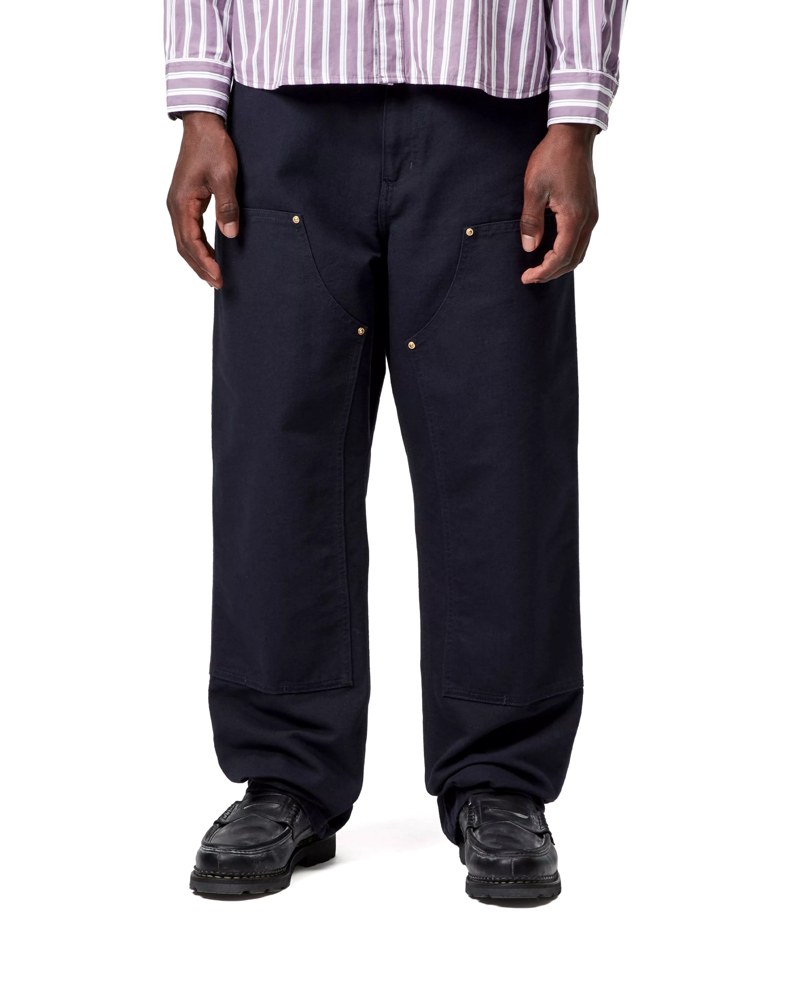 Double Knee Pant Dark Navy