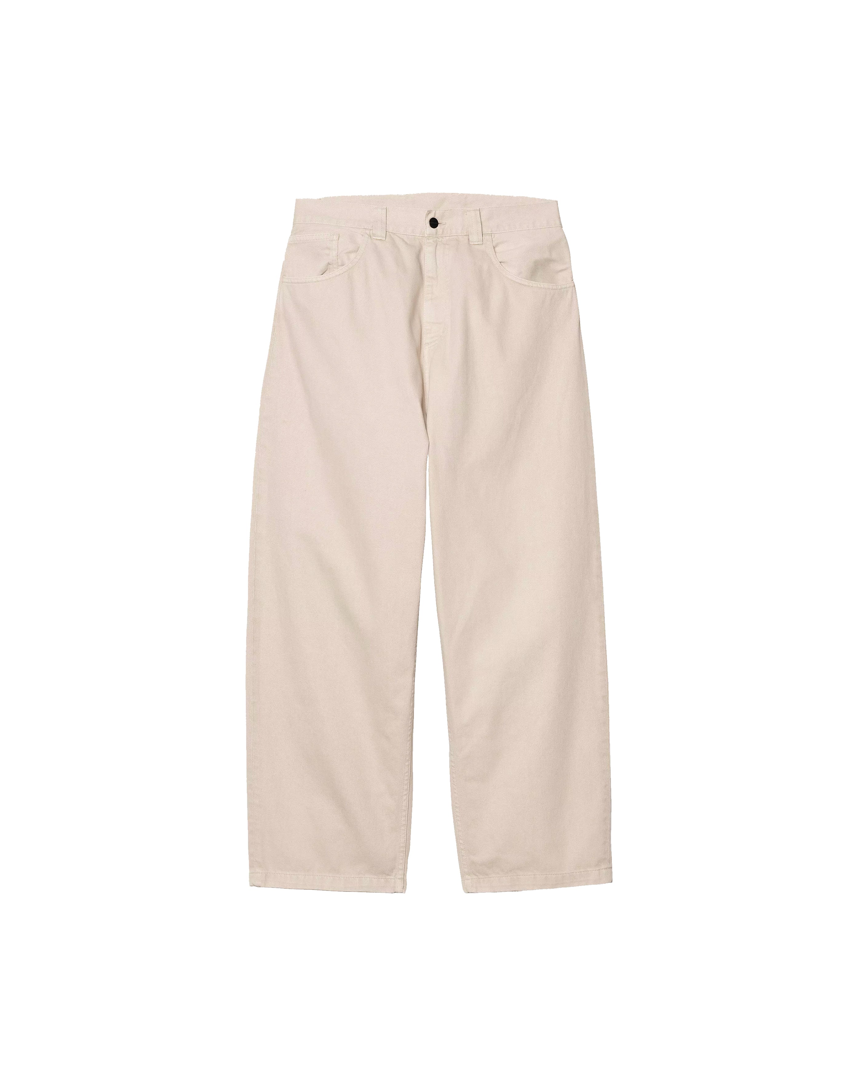 Carhartt WIP-Brandon Pant Fleur De Sel Stone Dyed-Starcowparis