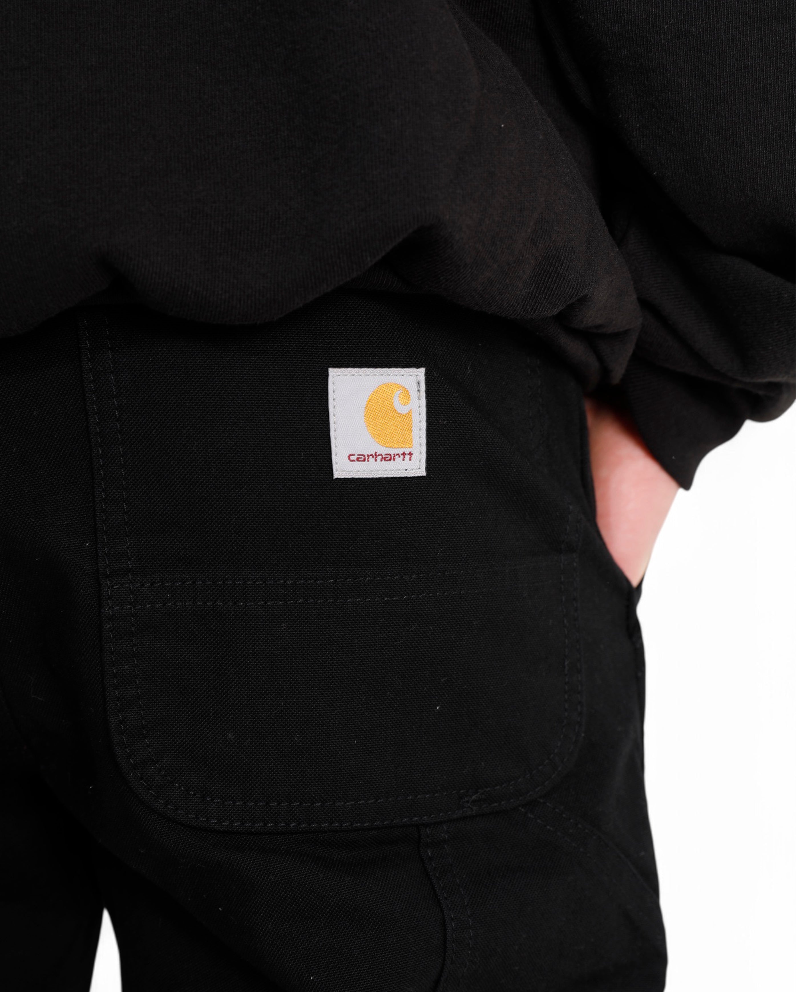 Double Knee Front Pant Black - Starcowparis - 4
