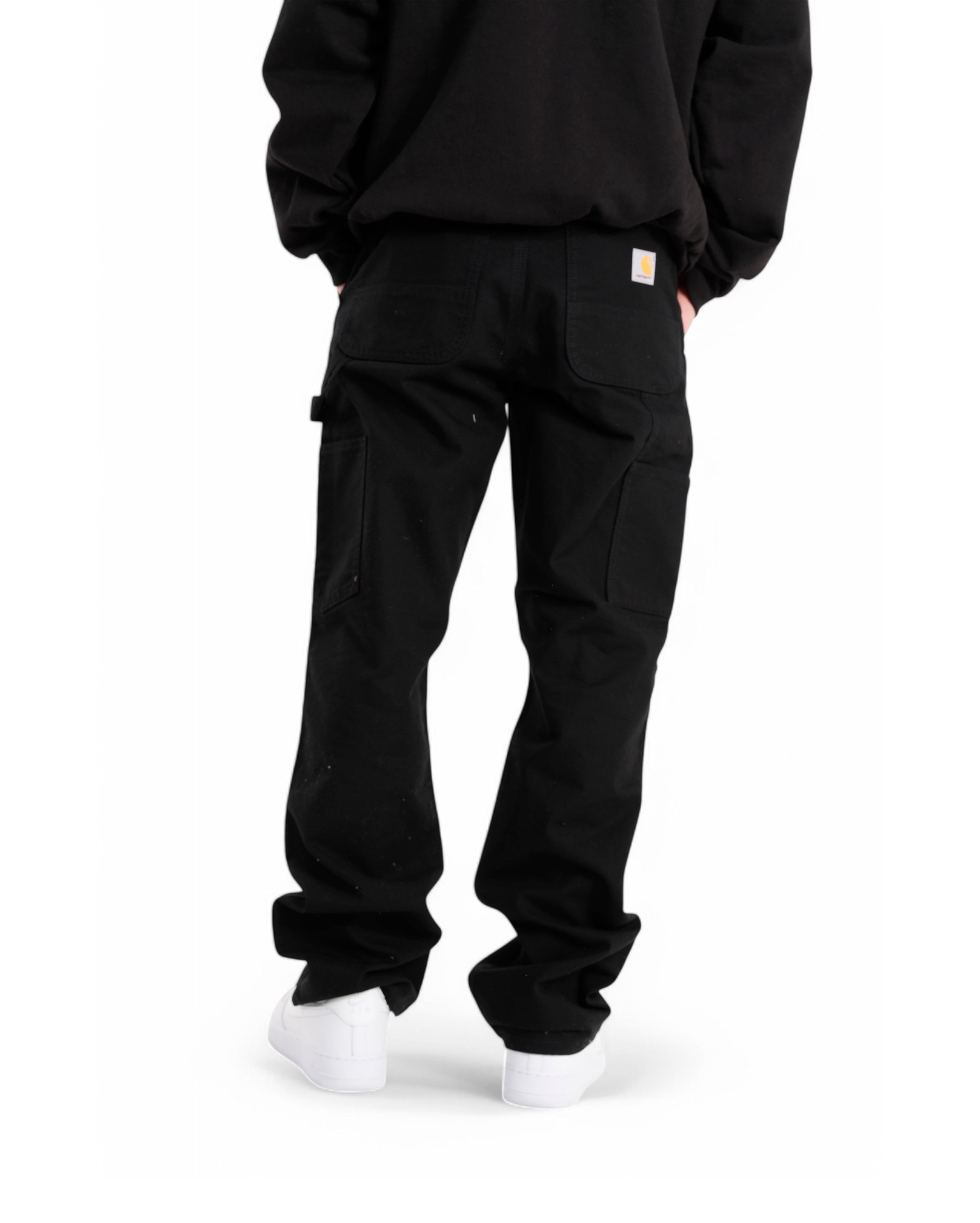 Double Knee Front Pant Black - Starcowparis - 2