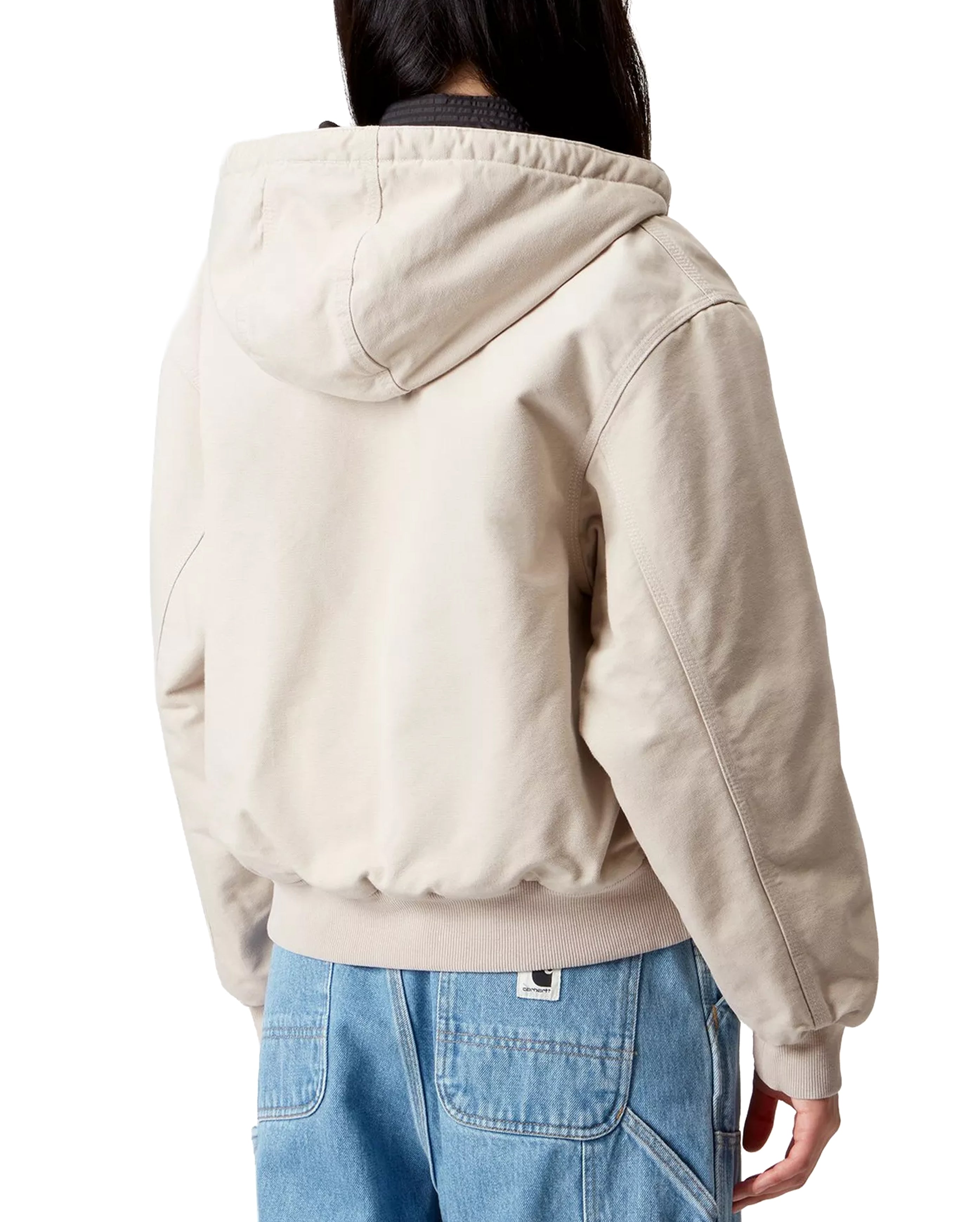OG Active Jacket Fleur De Sel Stone Canvas Femme