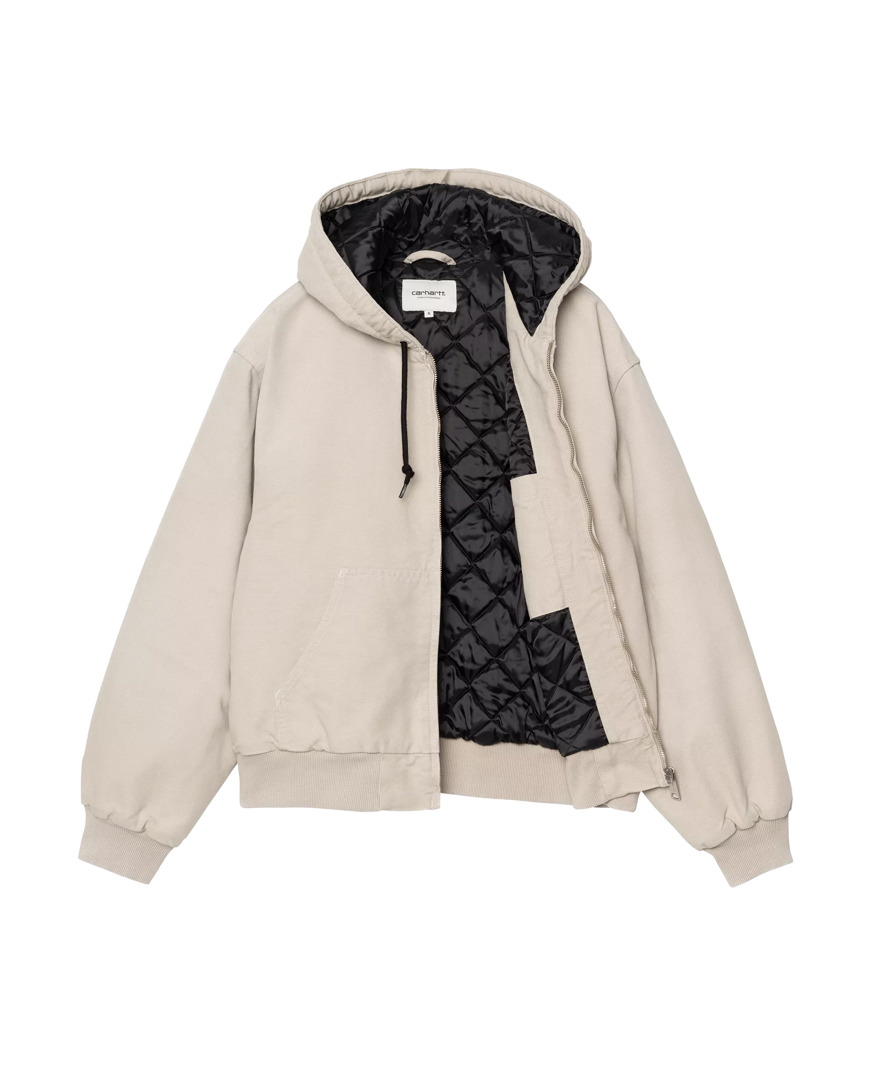 OG Active Jacket Fleur De Sel Stone Canvas Femme