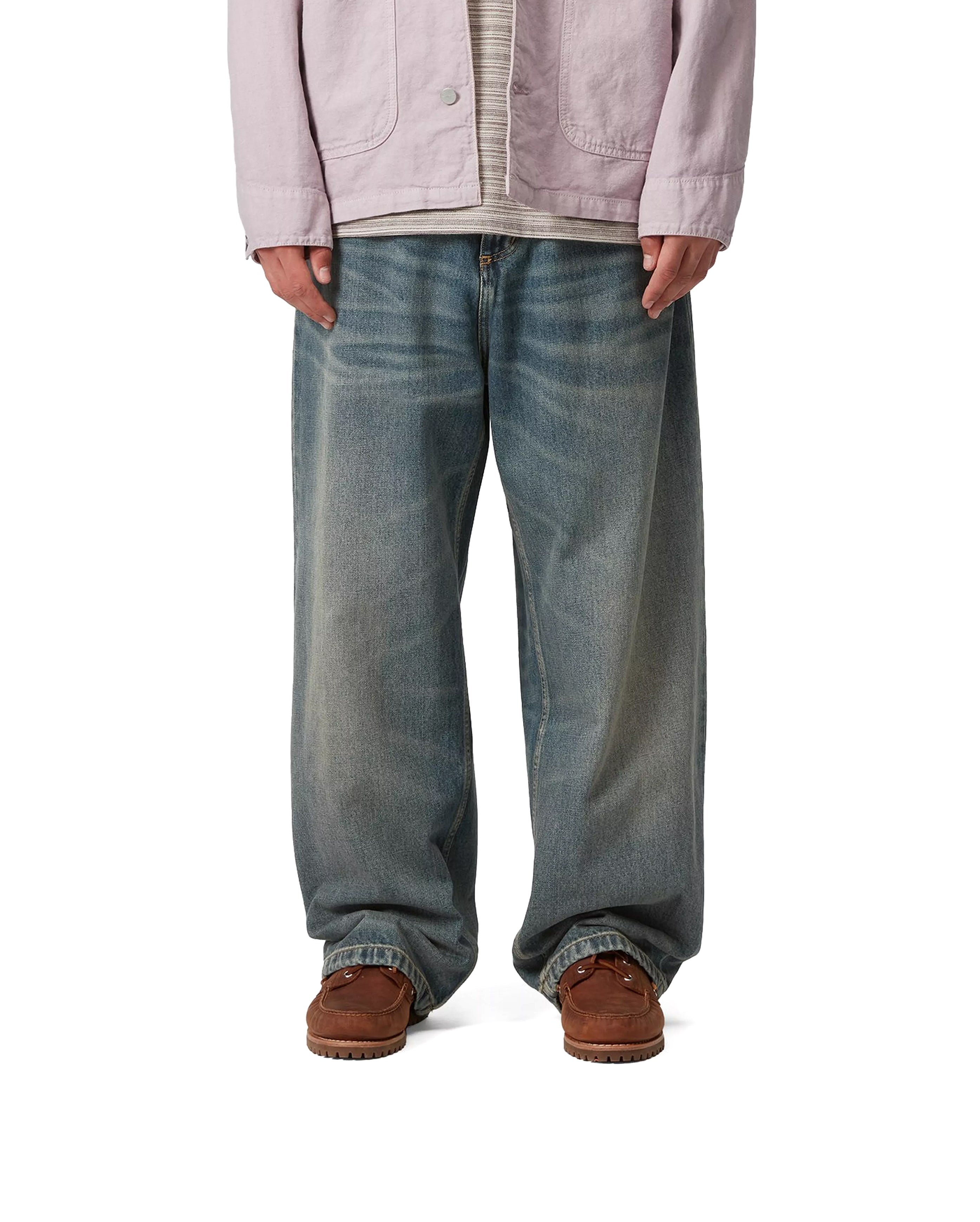 Pantalon Brandon Blue Worn Used Wash - Starcowparis - 2