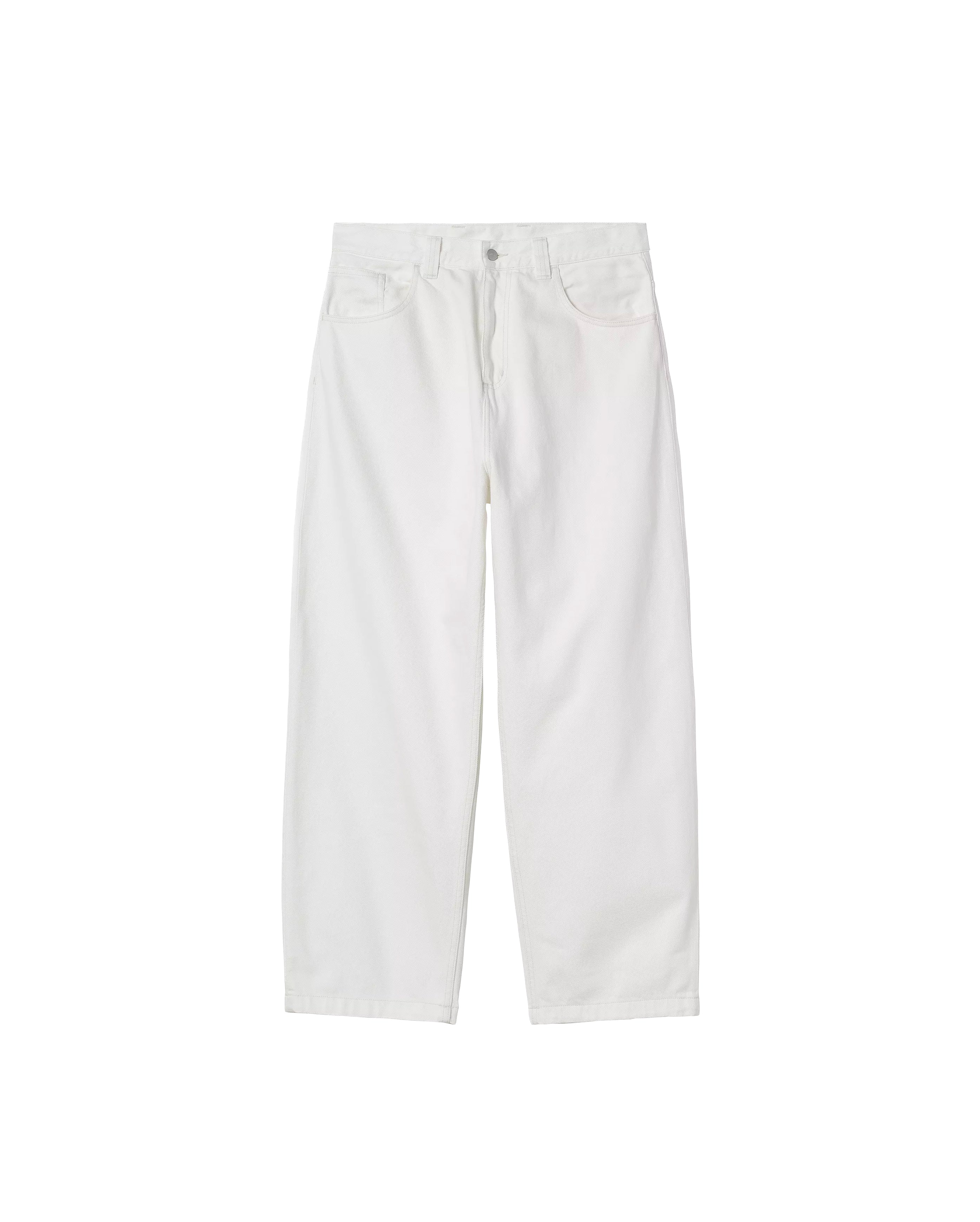 Carhartt WIP-Pantalon Brandon Smith Denim White Rinsed-Starcowparis