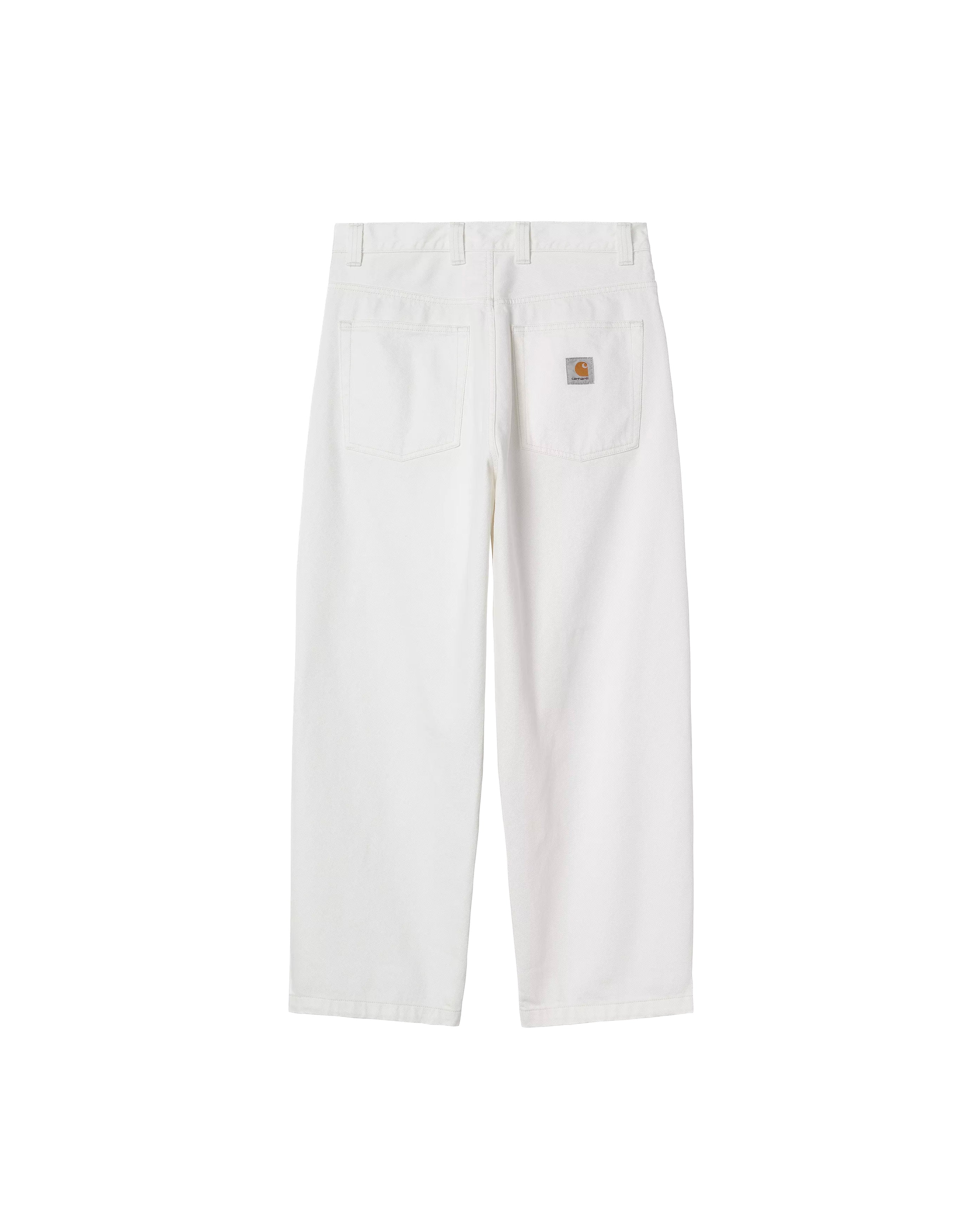 Carhartt WIP-Pantalon Brandon Smith Denim White Rinsed-Starcowparis