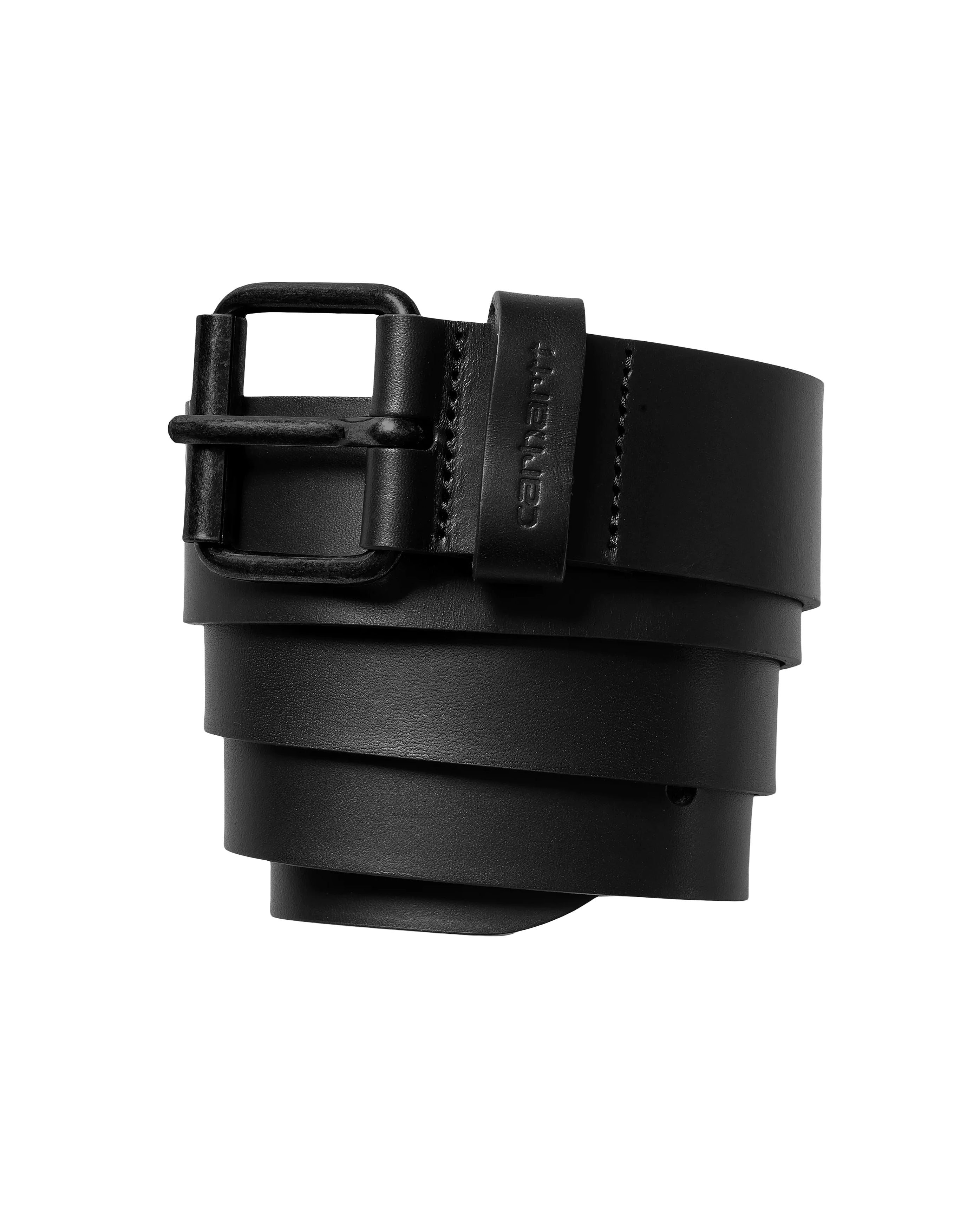 Script Leather Black Belt - Starcowparis - 2