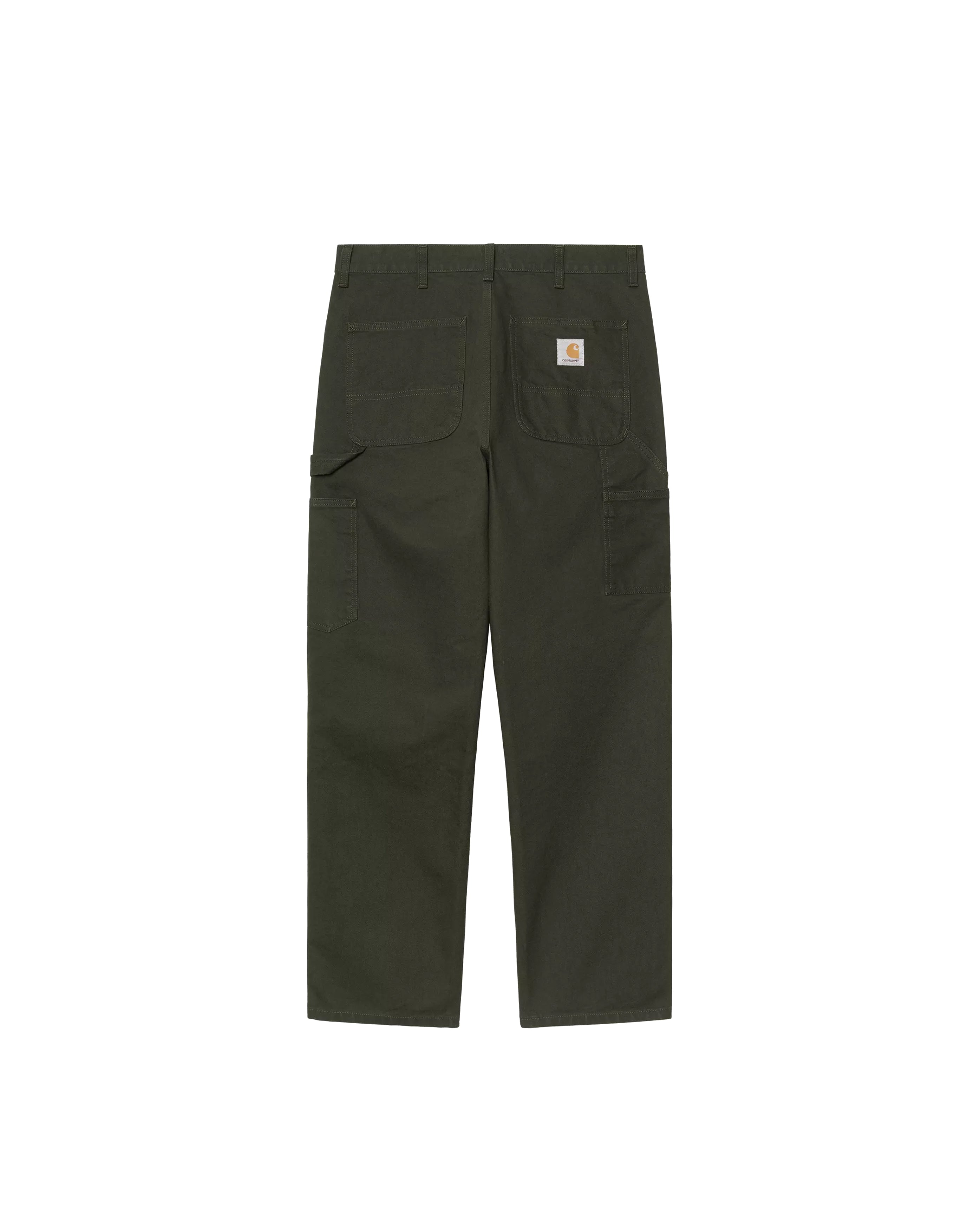 Single Knee Pant Olive Rinsed