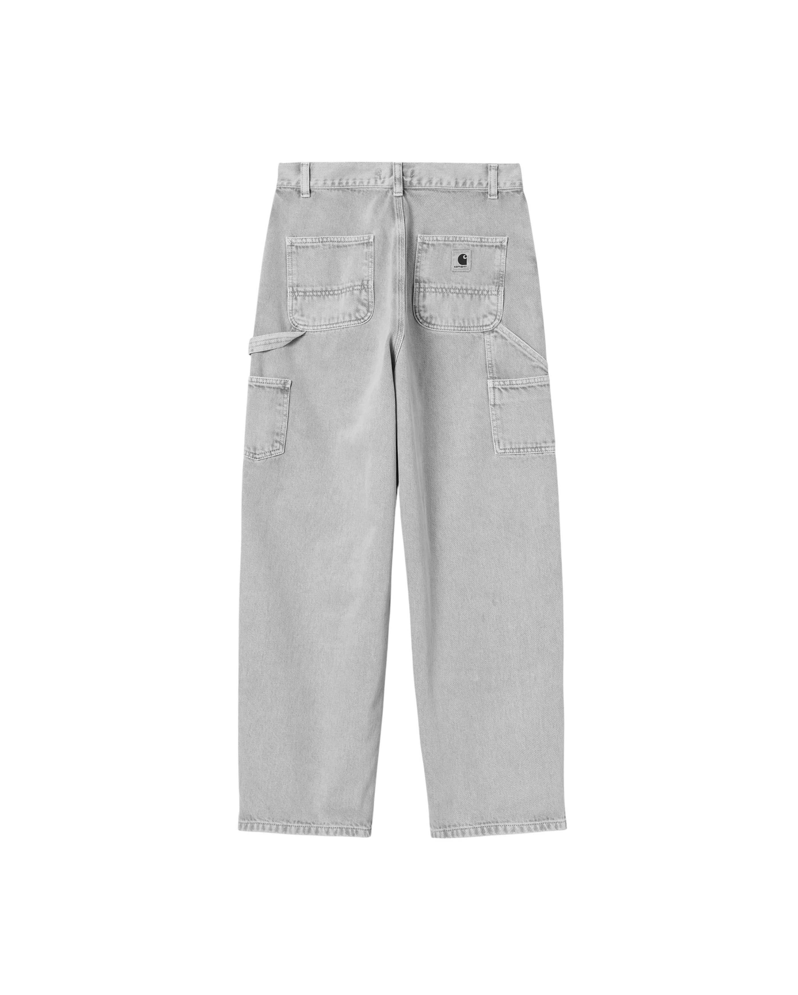 Carhartt WIP-W' Brandon Double Knee Pant Black chalk wash-Starcowparis