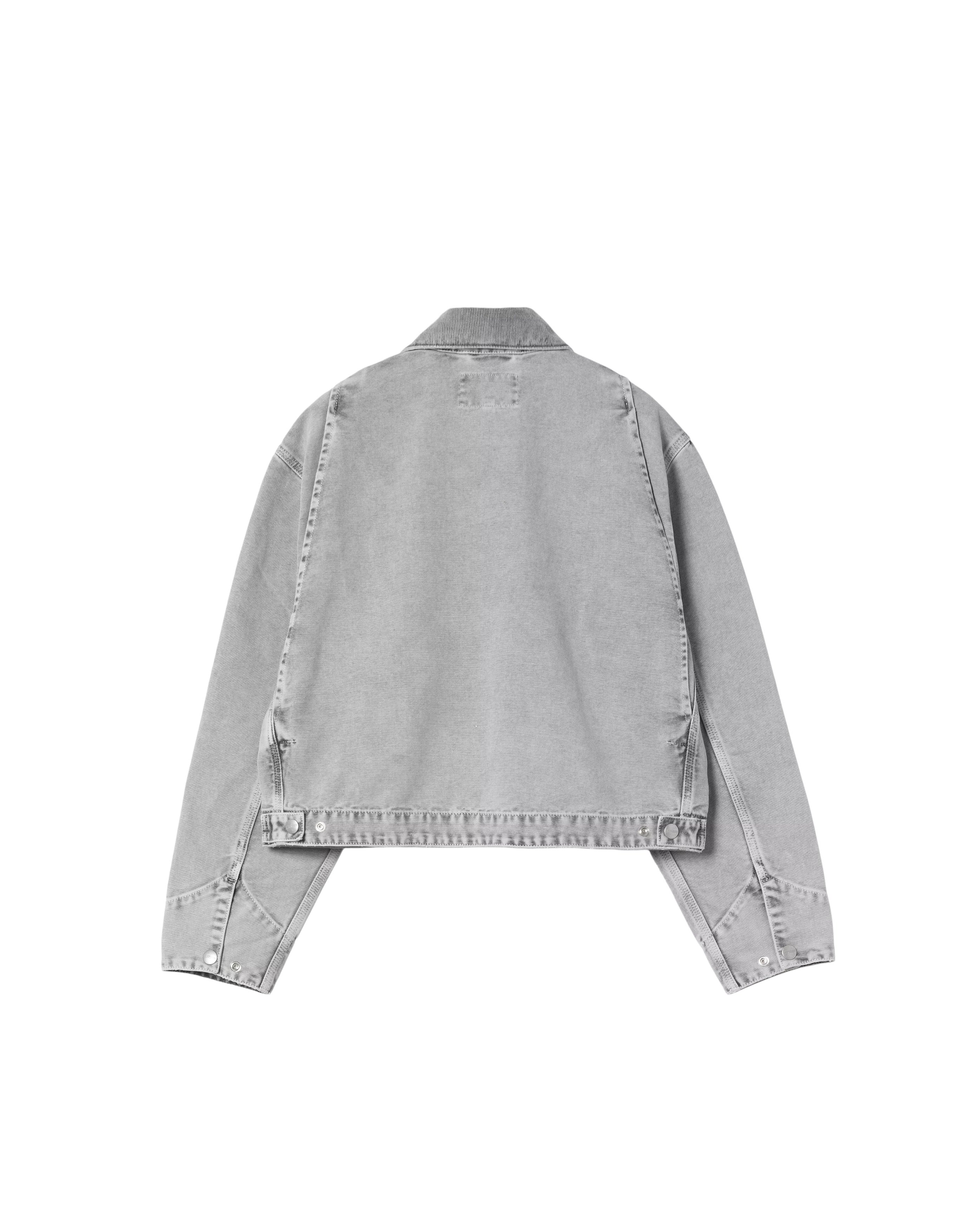 Carhartt WIP-W' Emery Jacket Black chalk wash-Starcowparis