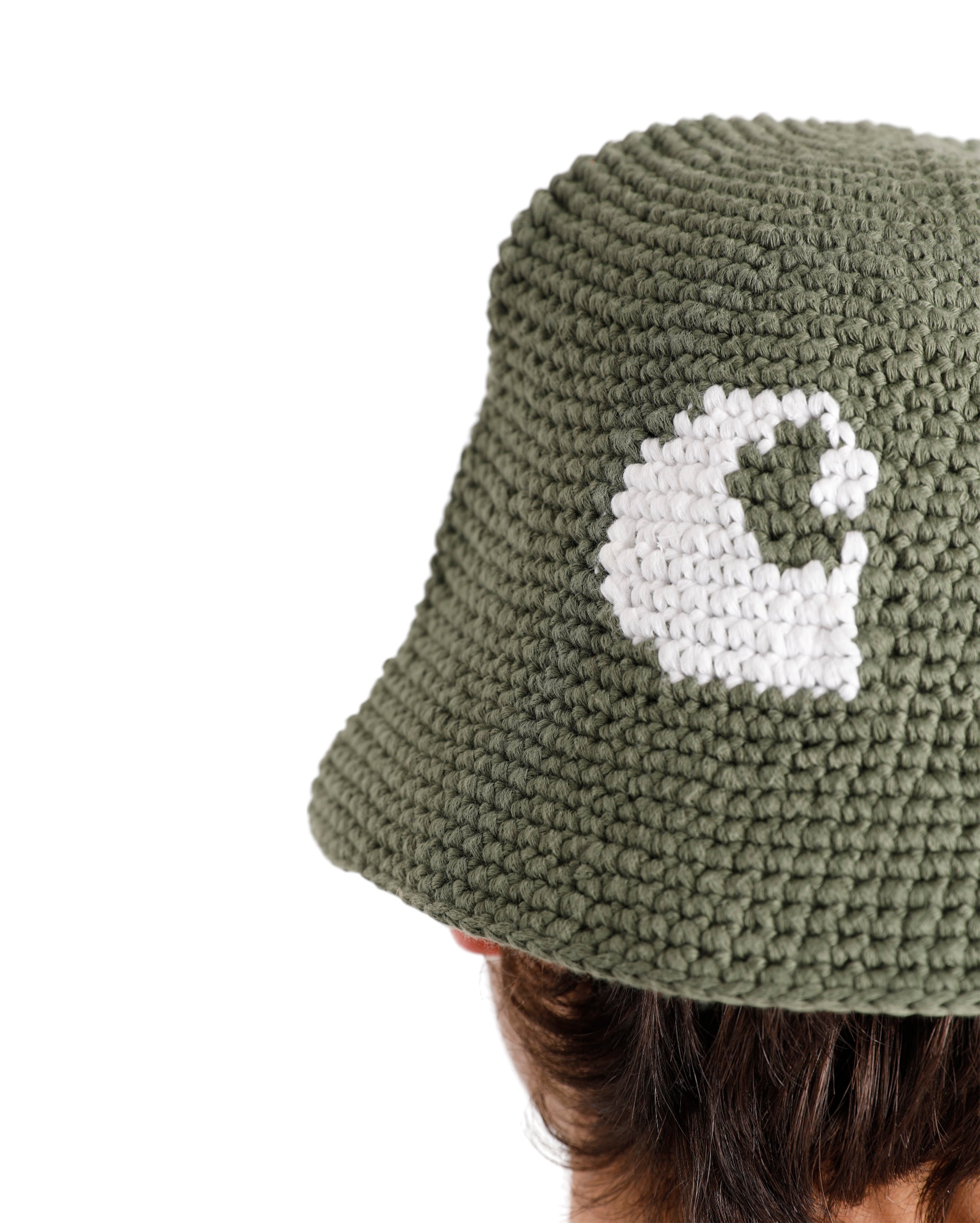 Cane Hat Dollar Green