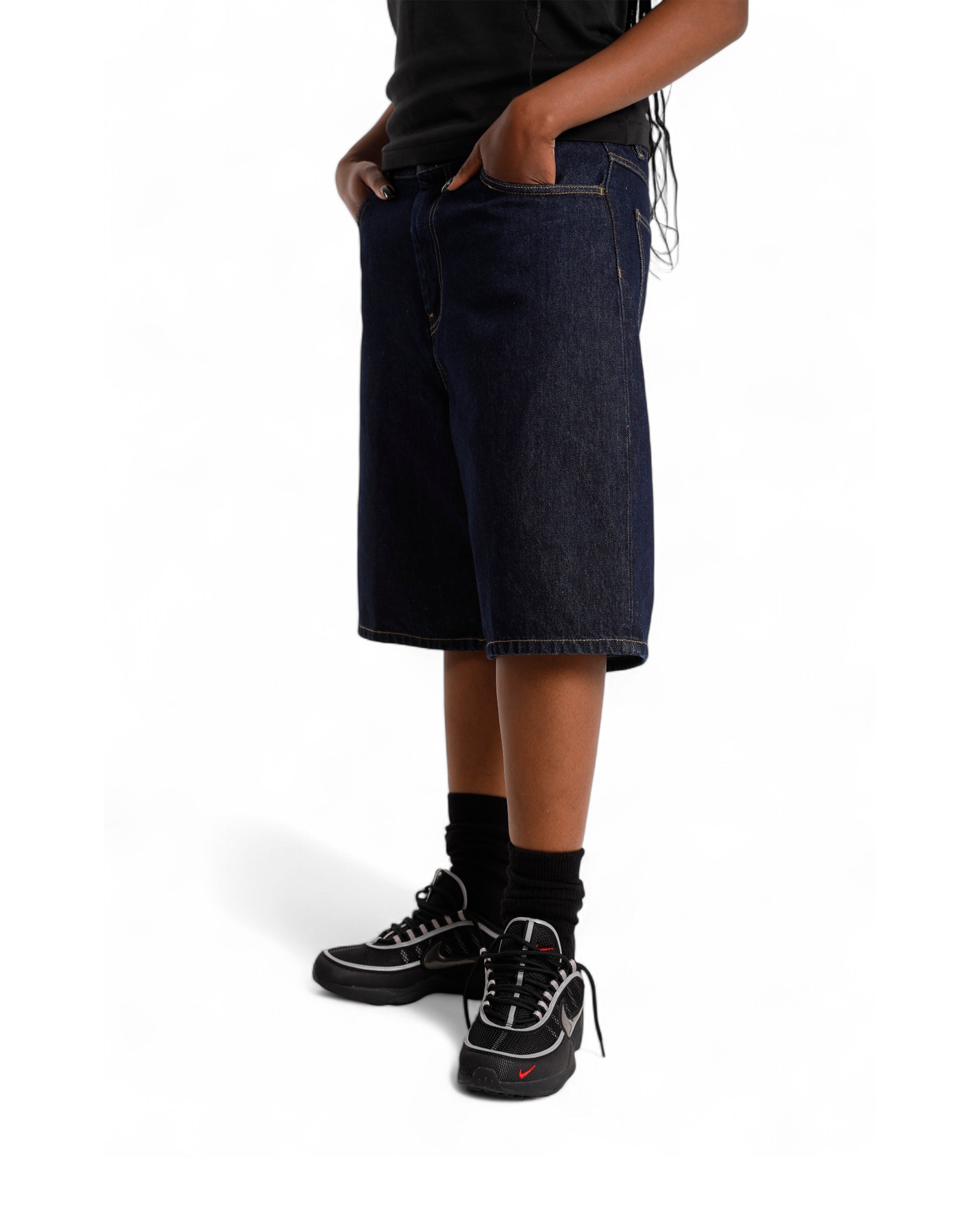 W' Brandon Short Blue Rinsed