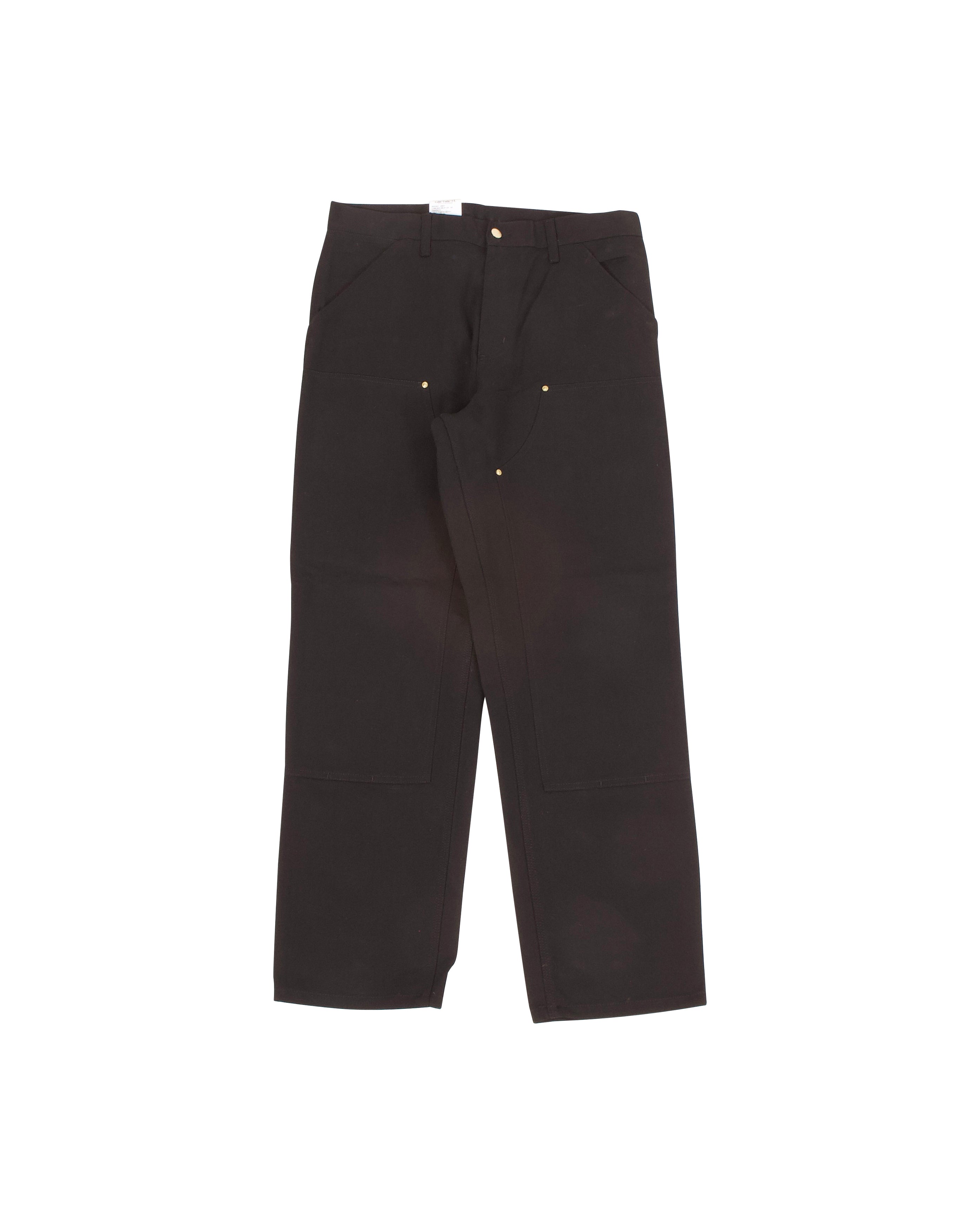 Double Knee Pant Black Rigid - Starcowparis
