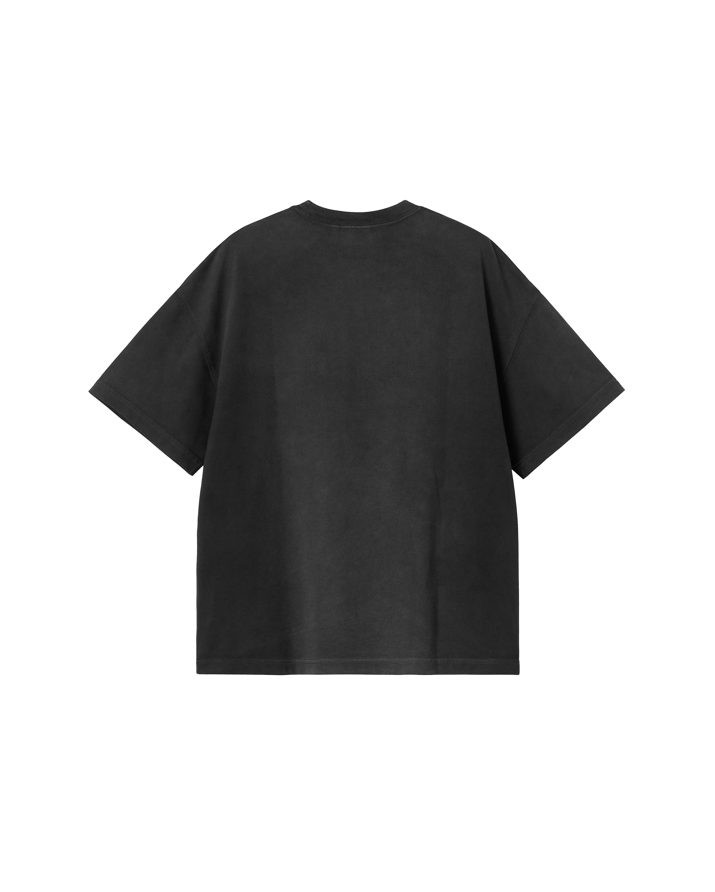Tee Shirt Hudson Pocket Black Chalk Wash - Starcowparis - 2