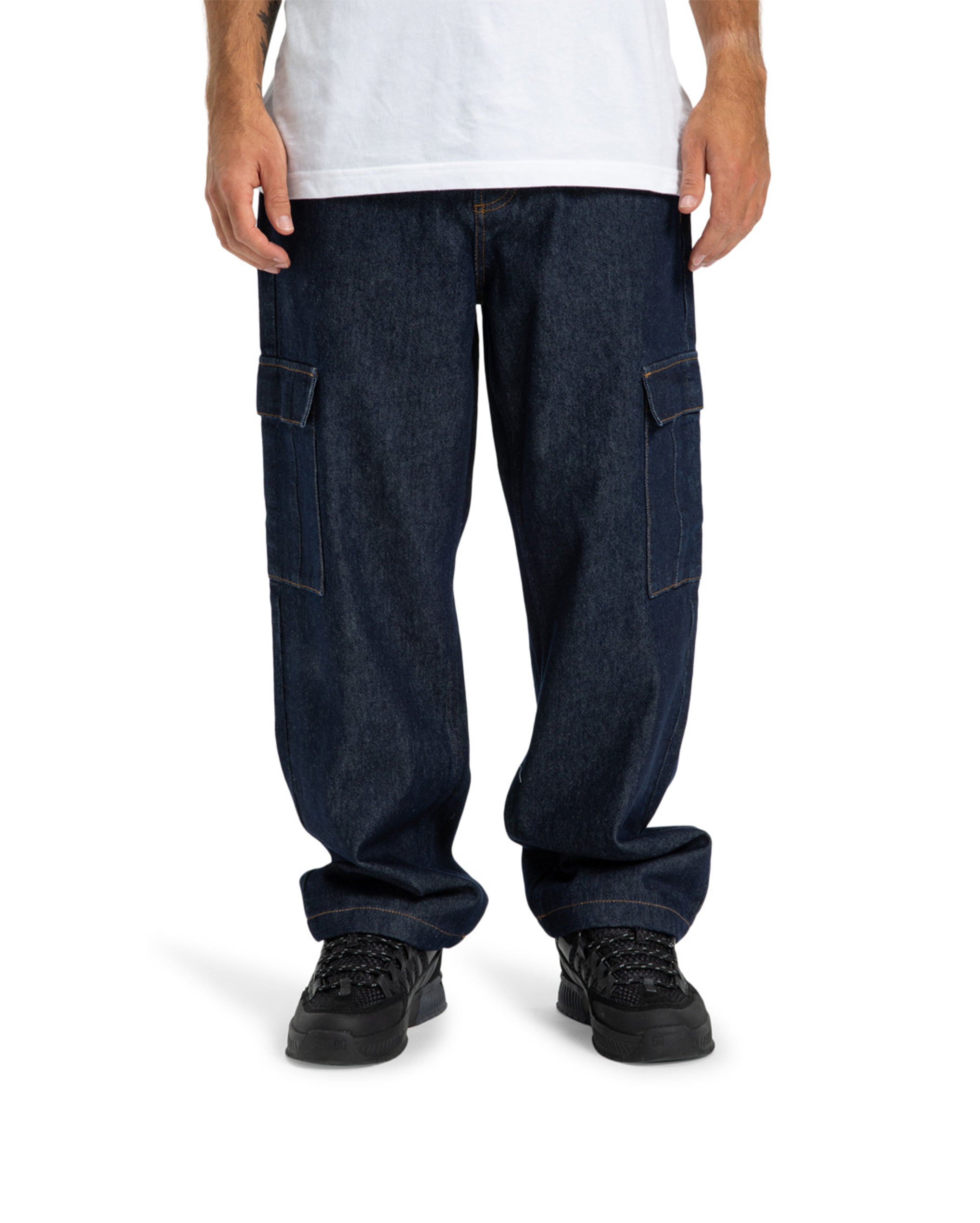 Worker Baggy Denim Cargo Rir - Starcowparis - 2