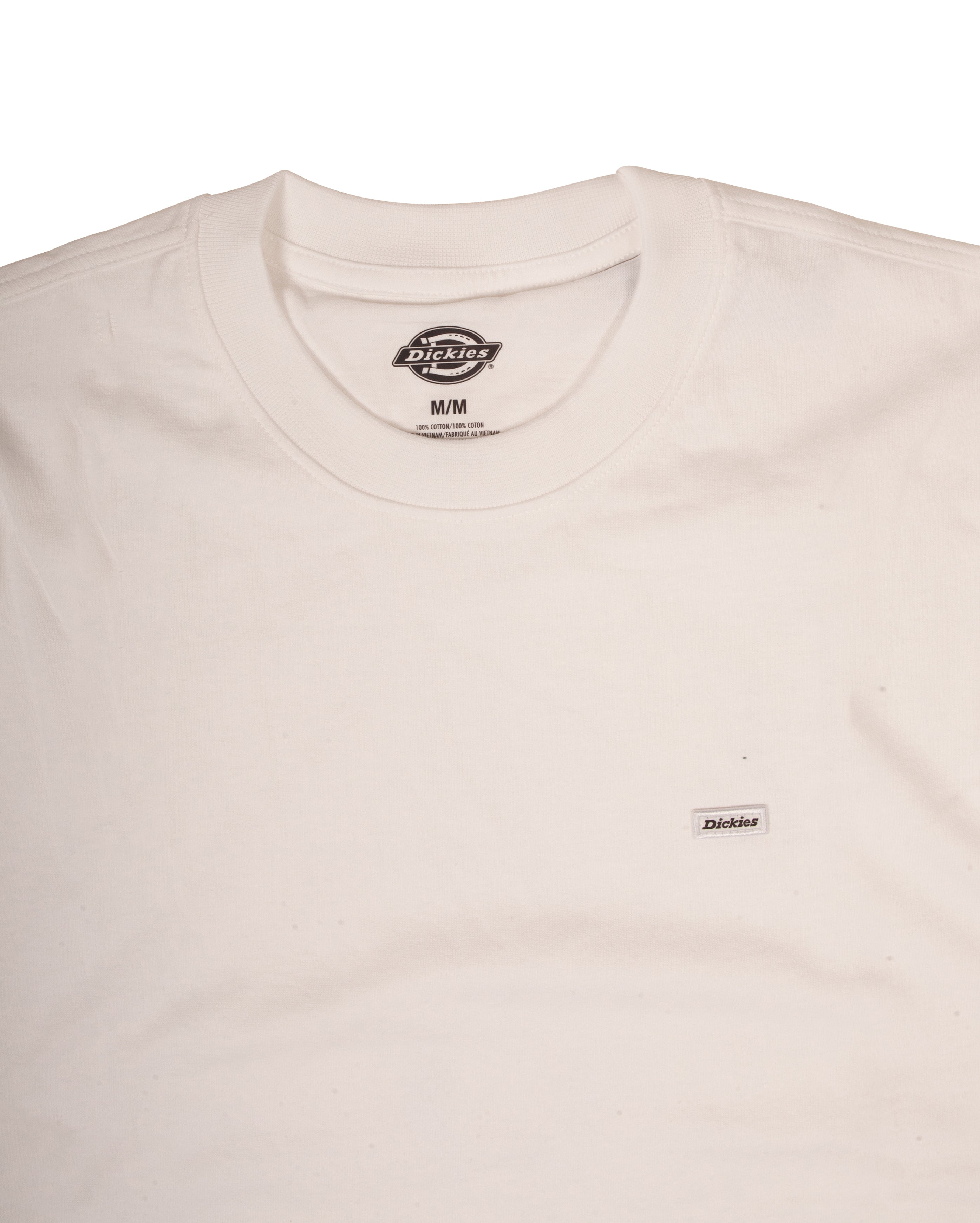 Clancy Heavyweight LS Tee White - Starcowparis