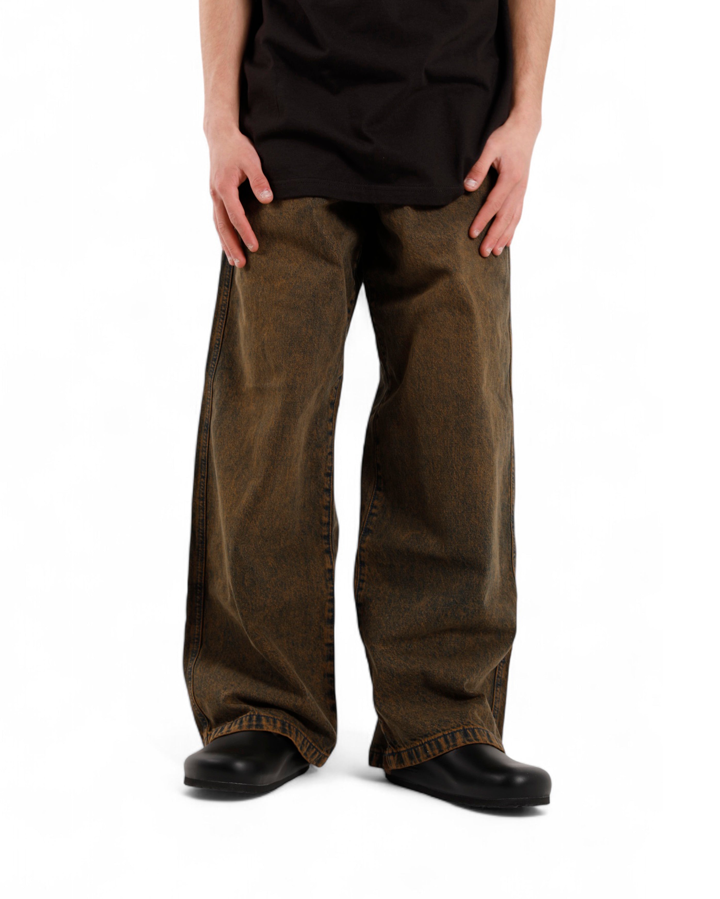 Loose Wave Denim Indigo Brown - Starcowparis - 1