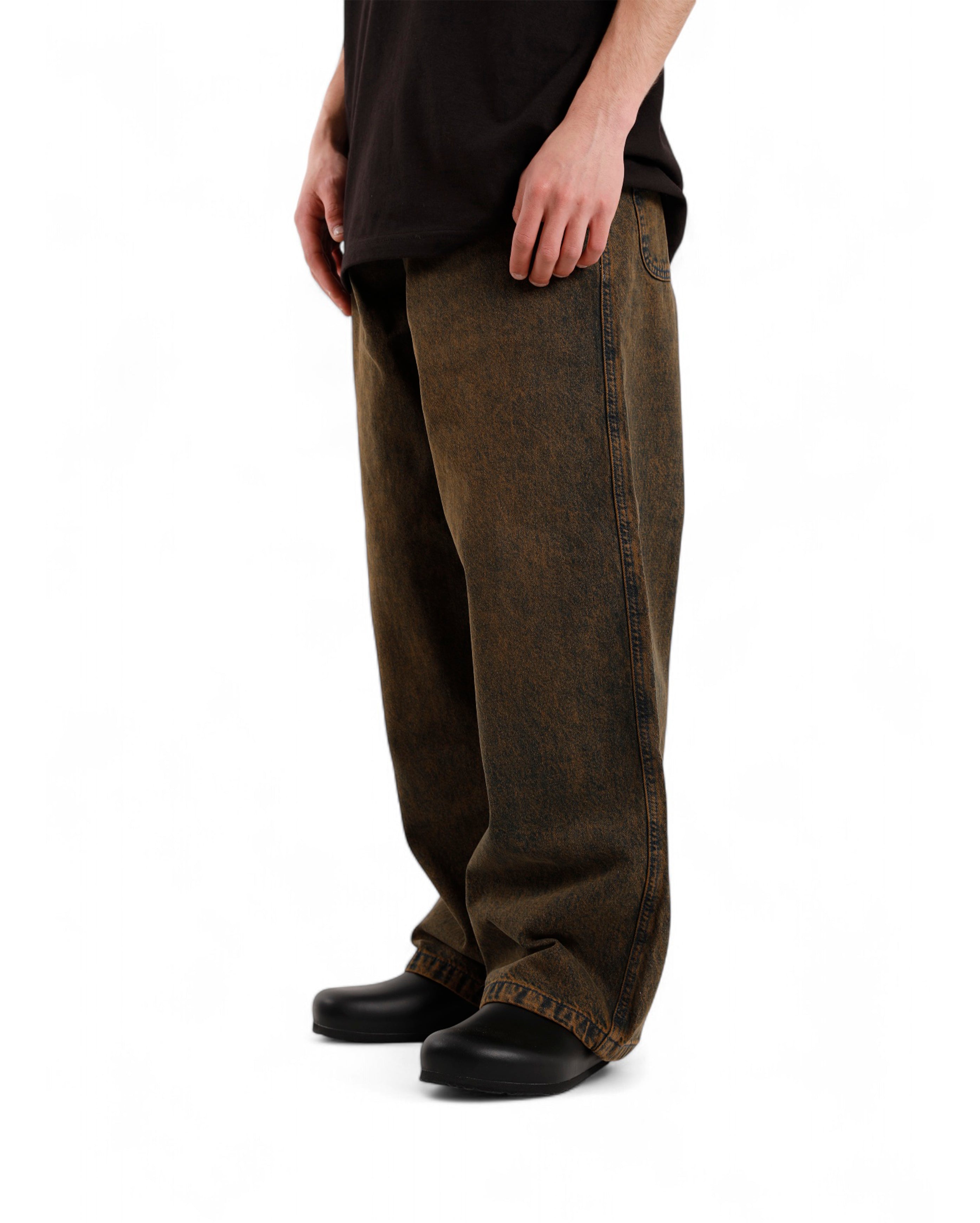 Loose Wave Denim Indigo Brown - Starcowparis - 2