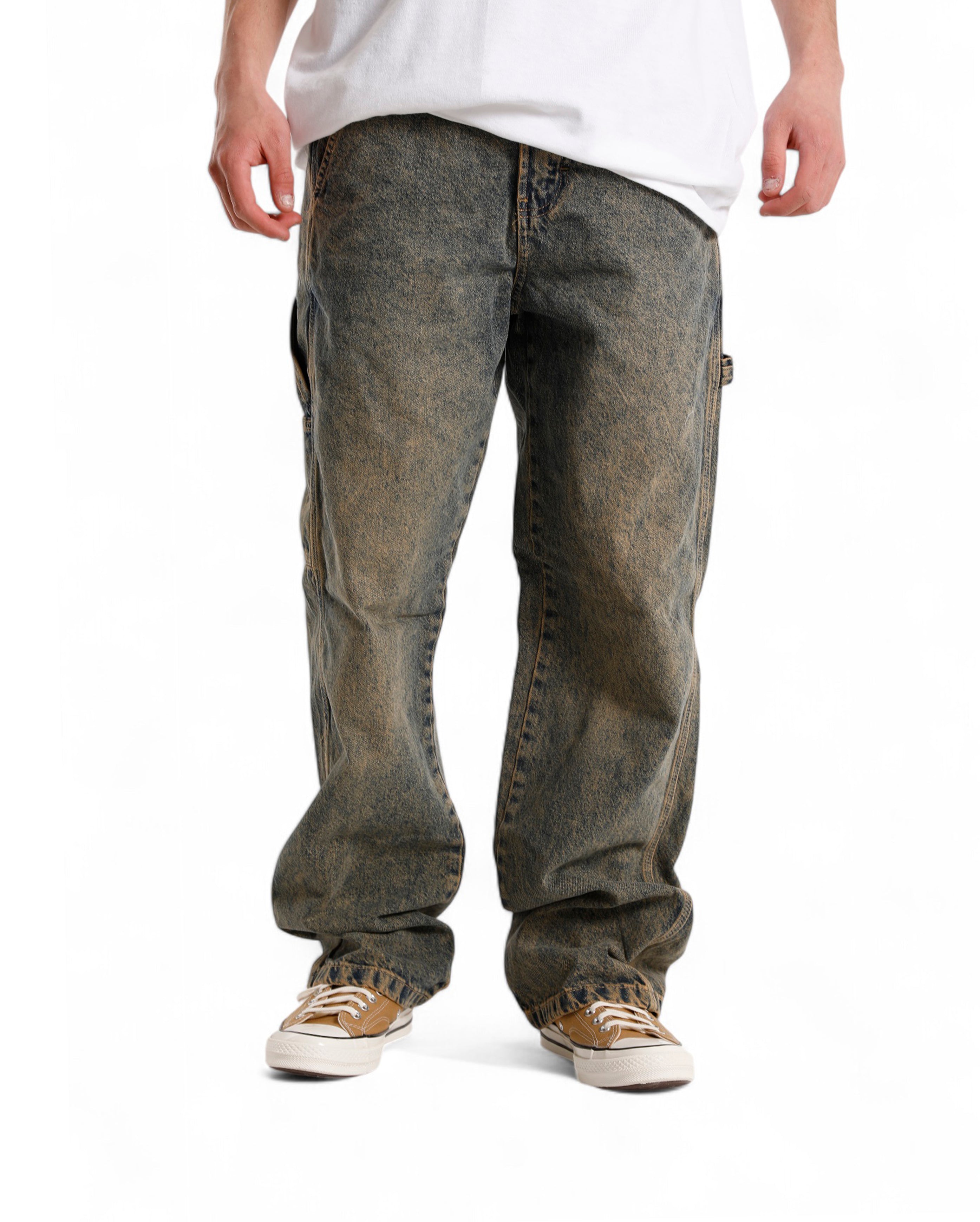 Dickies-Stevensville Carpenter Yellow Fade Indigo-Starcowparis - Starcowparis - 1