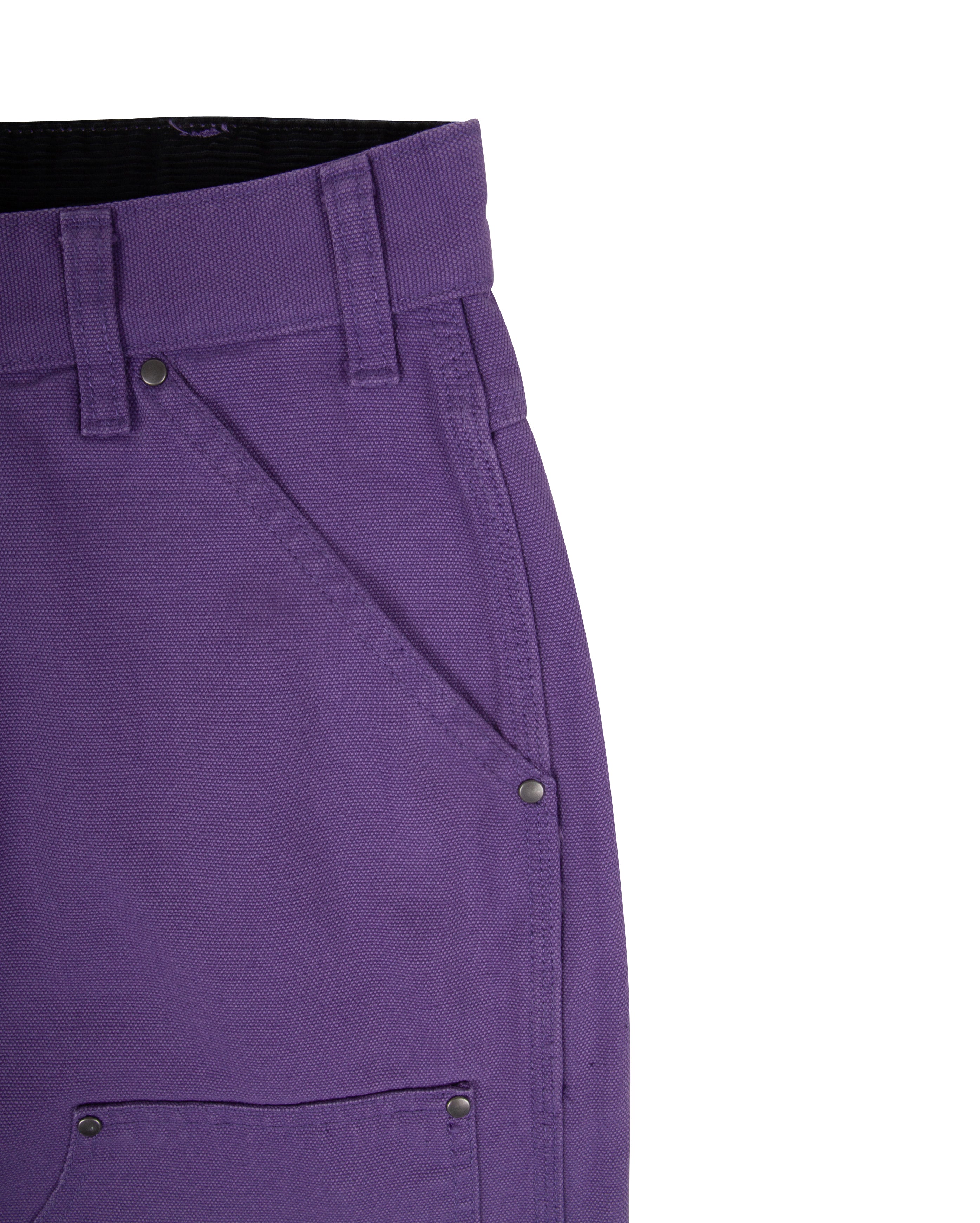 Duck Canvas Utility Pant Purple