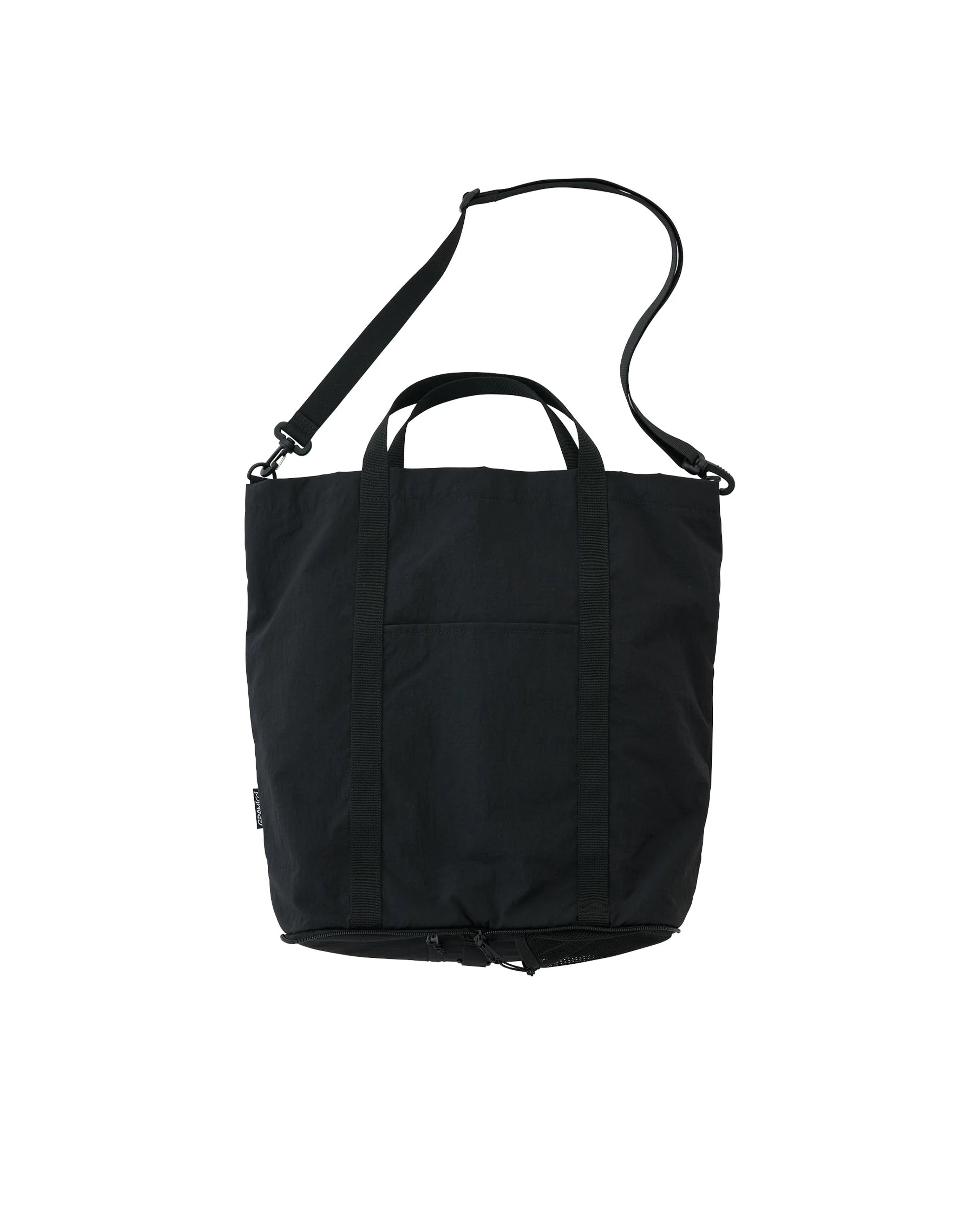 Nylon Packable Tote Black - Starcowparis - 1