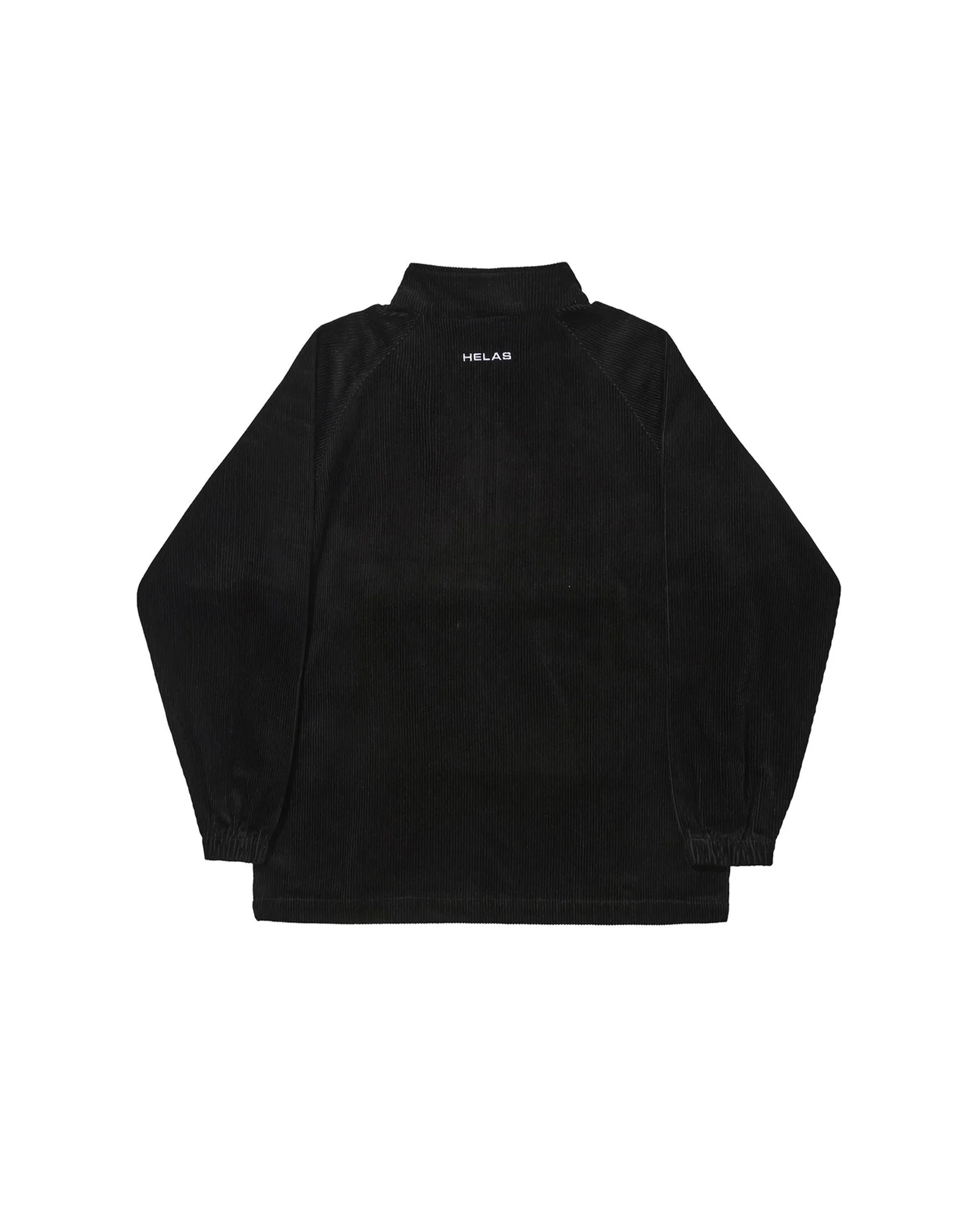 Classic Corduroy Quarter Zip Jacket Black