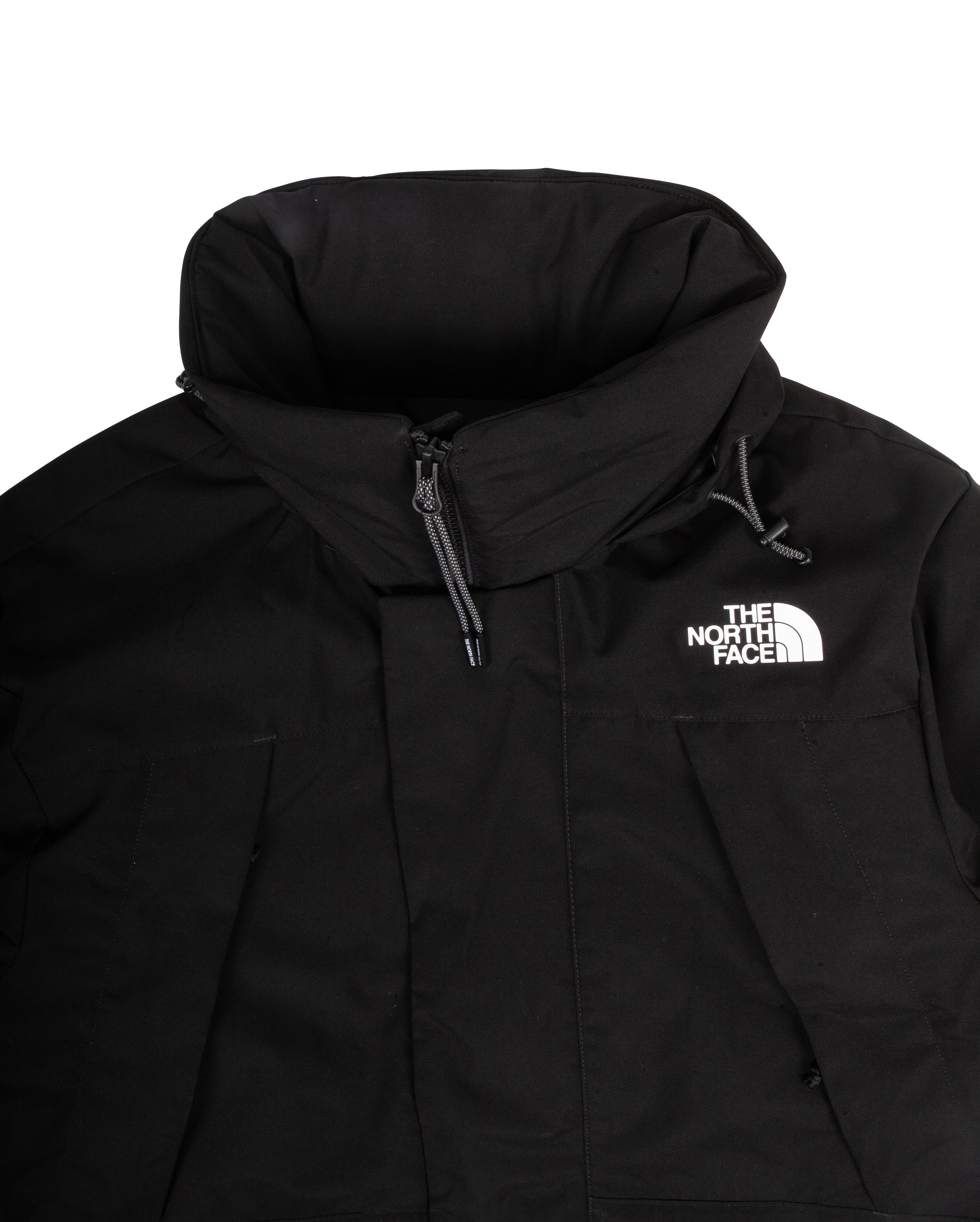 W Padded Long Parka Black - Starcowparis