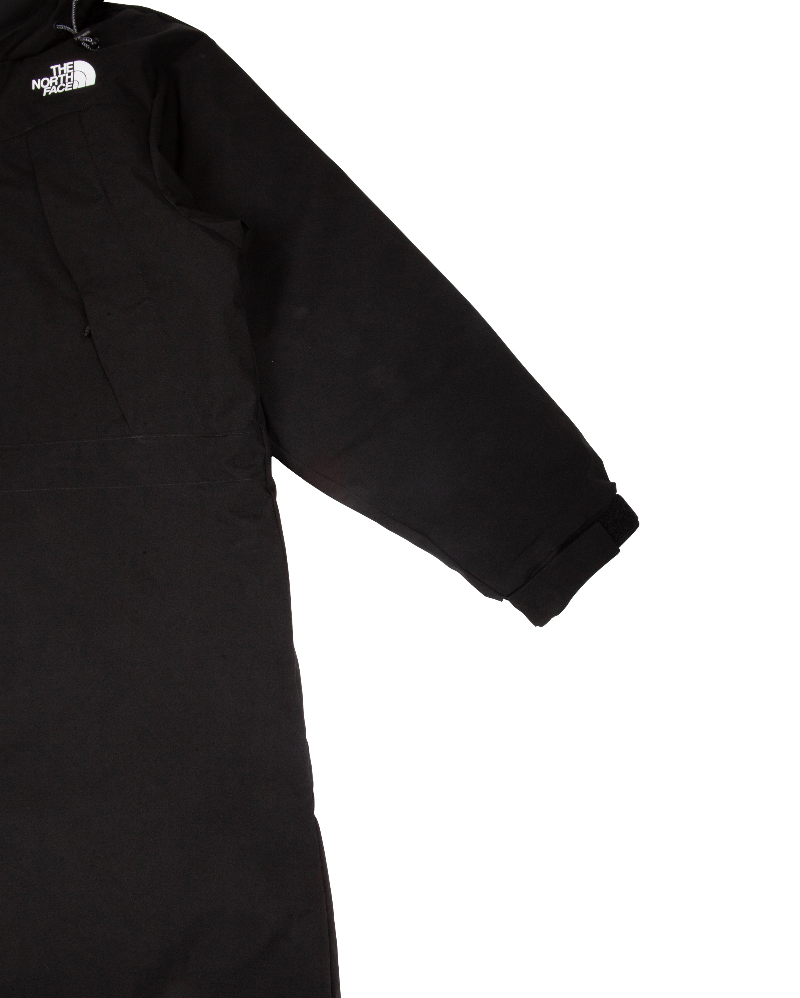 W Padded Long Parka Black - Starcowparis