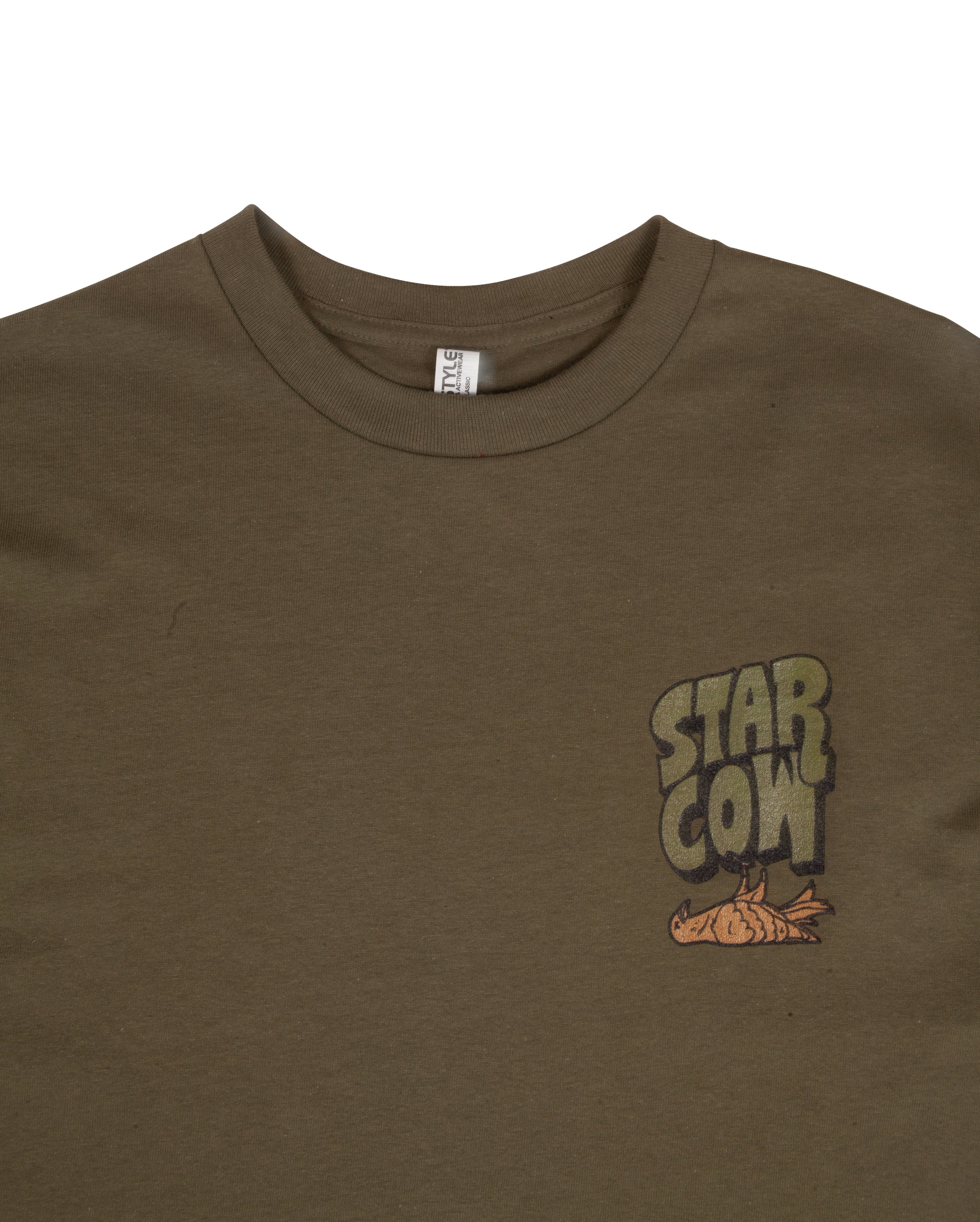 Greetings Tee Military Green - Starcowparis