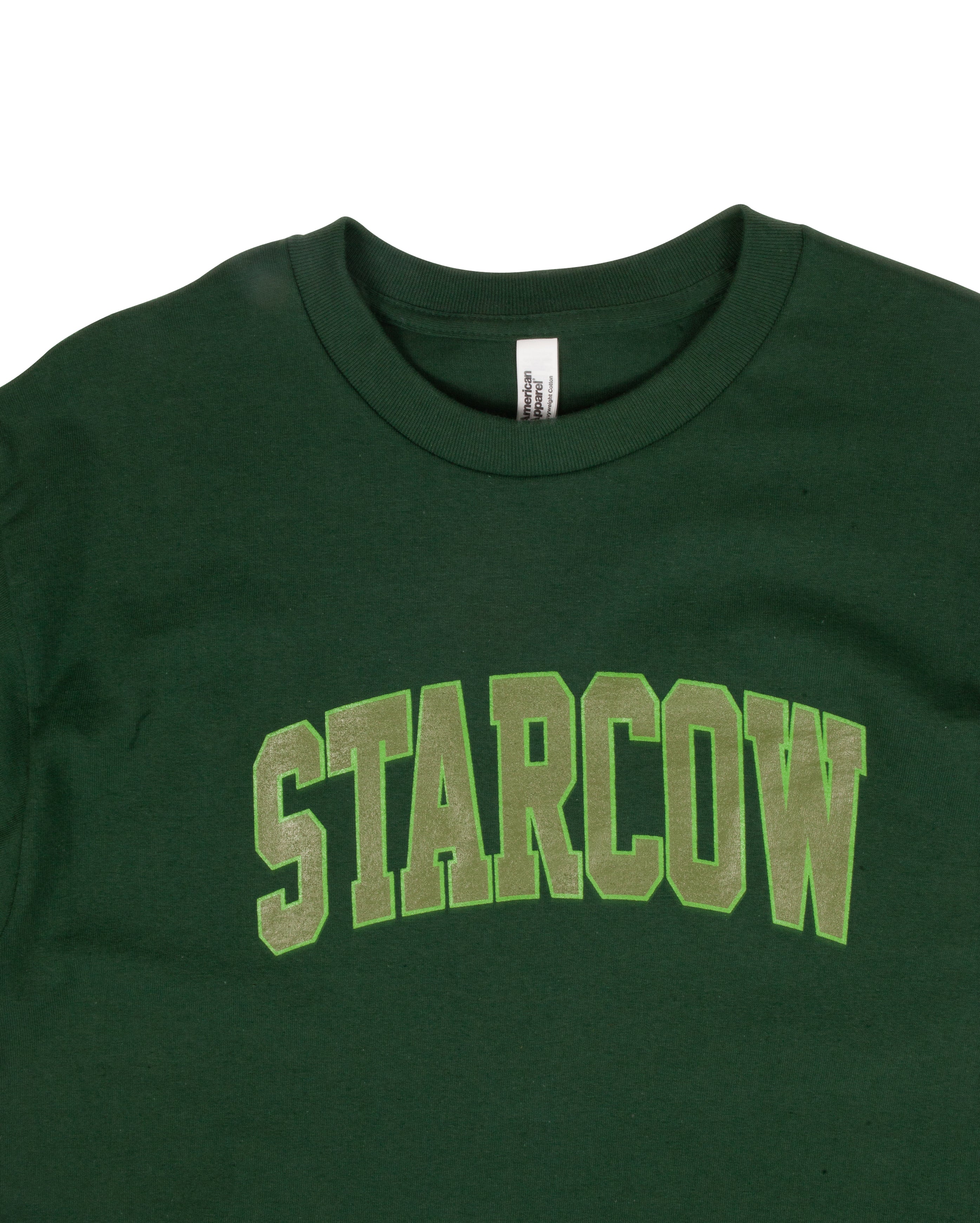 College Tee Forest Green Neon - Starcowparis