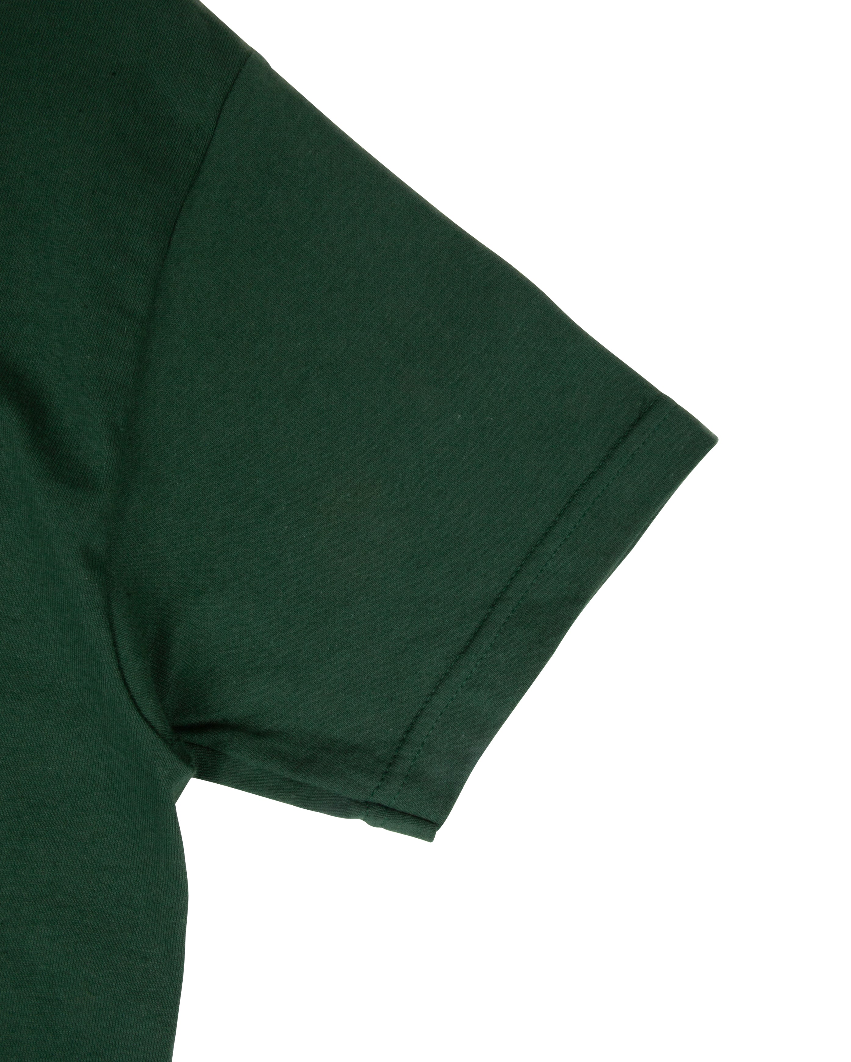 College Tee Forest Green Neon - Starcowparis