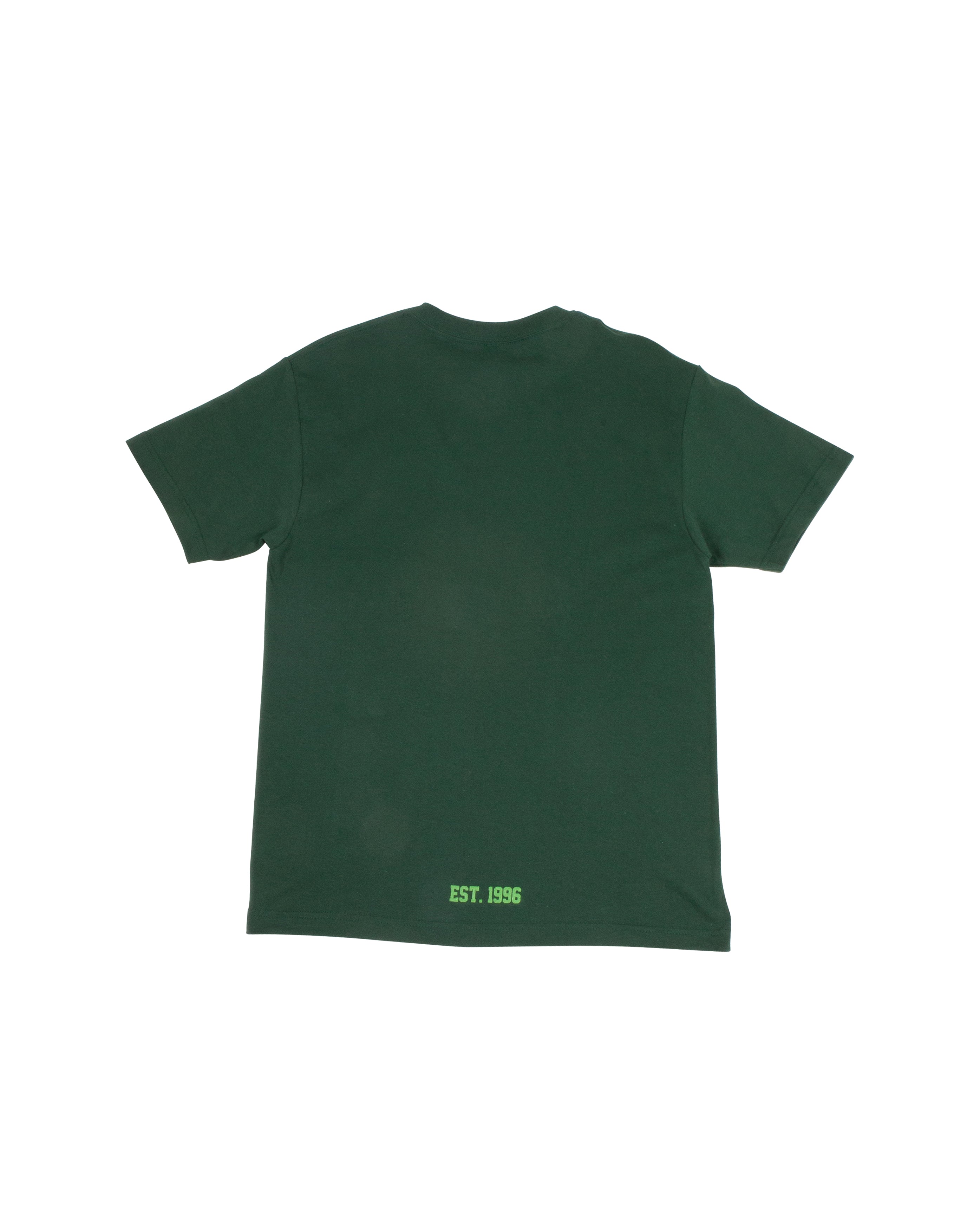 College Tee Forest Green Neon - Starcowparis