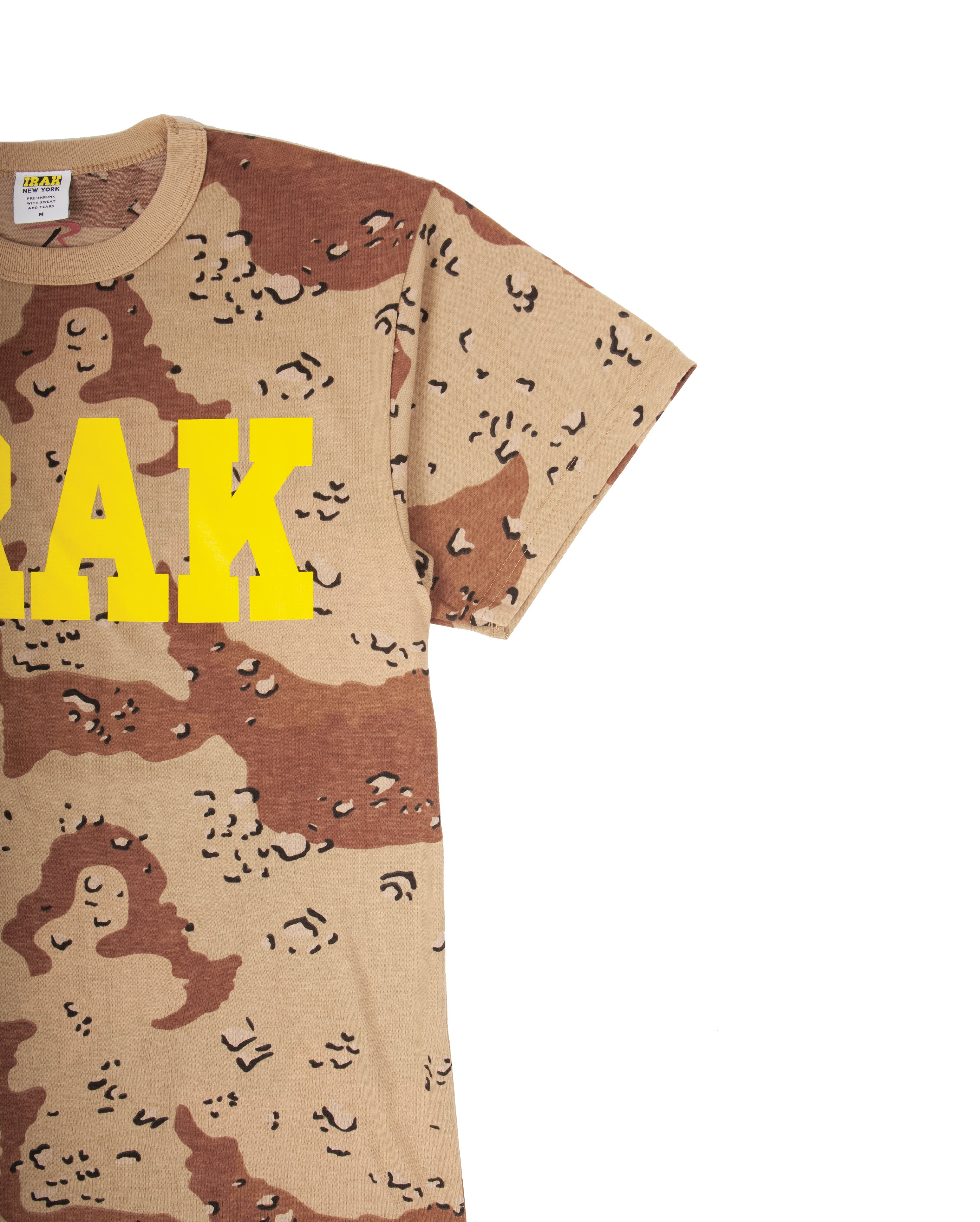 Camo Irak Logo Tee Woodland 6 Color Camo