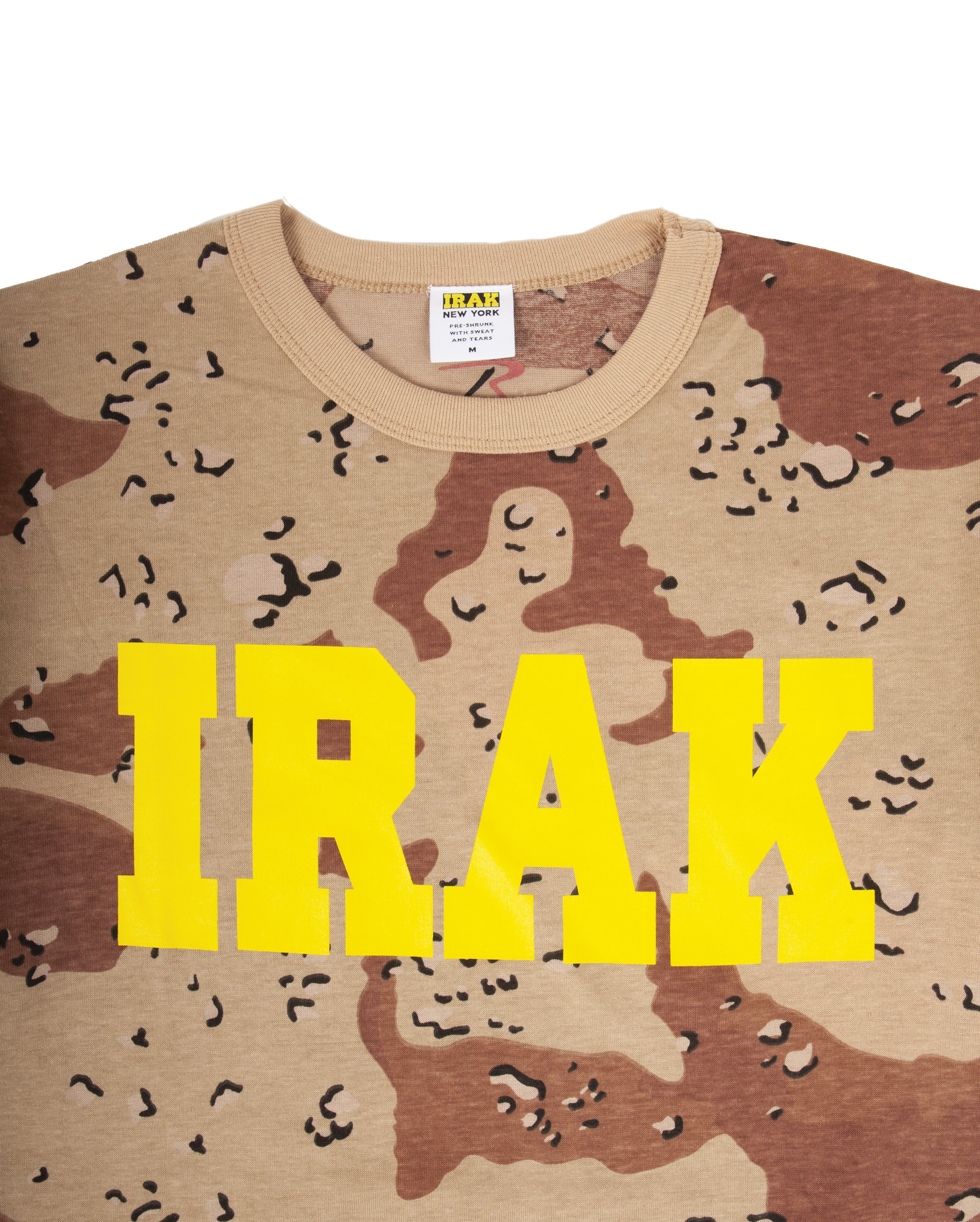 Camo Irak Logo Tee Woodland 6 Color Camo
