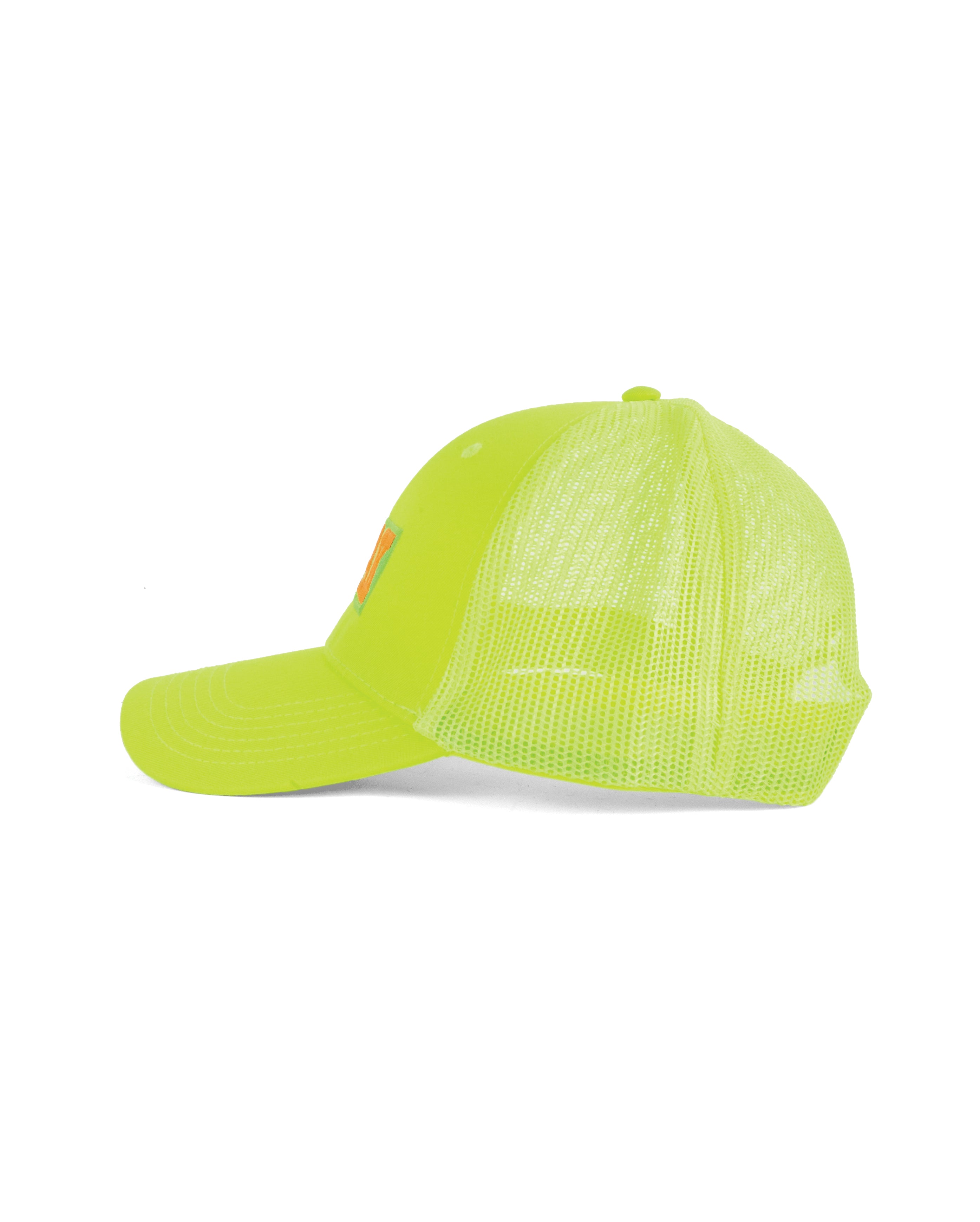 Neon Irak Trucker Hat Neon Yellow