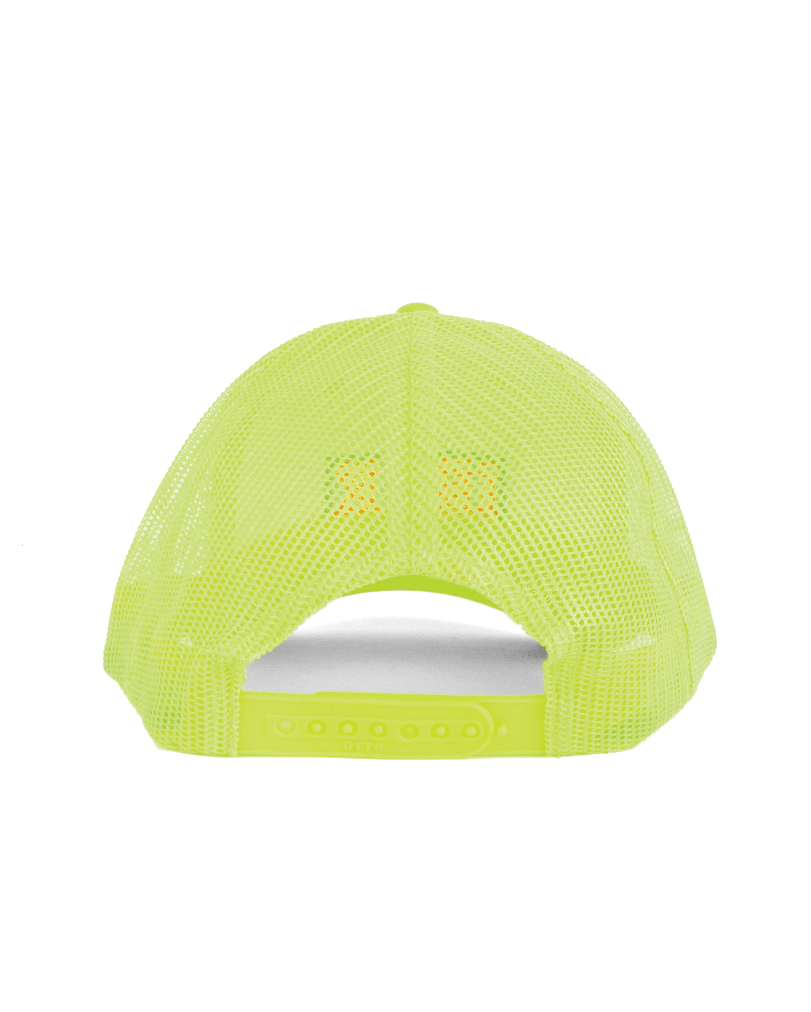 Neon Irak Trucker Hat Neon Yellow