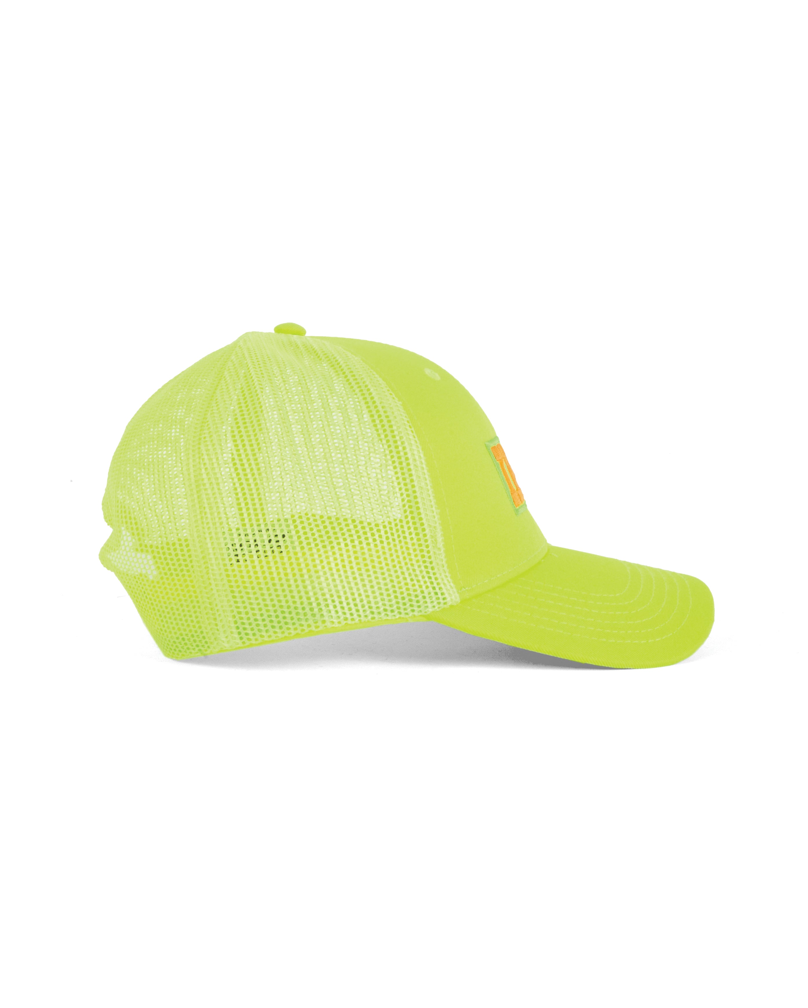 Neon Irak Trucker Hat Neon Yellow