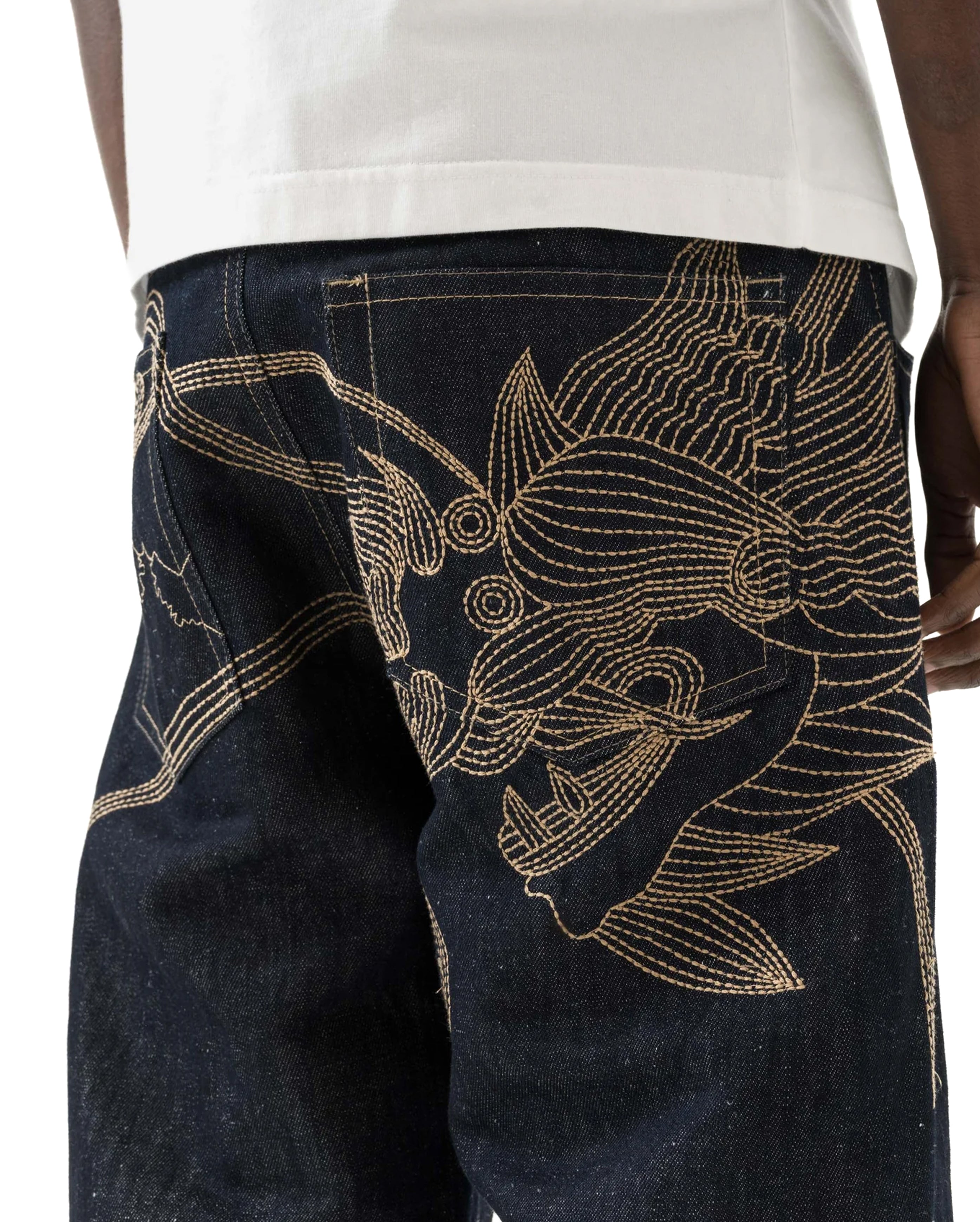 Dragon Hemp Denim Jeans Indigo