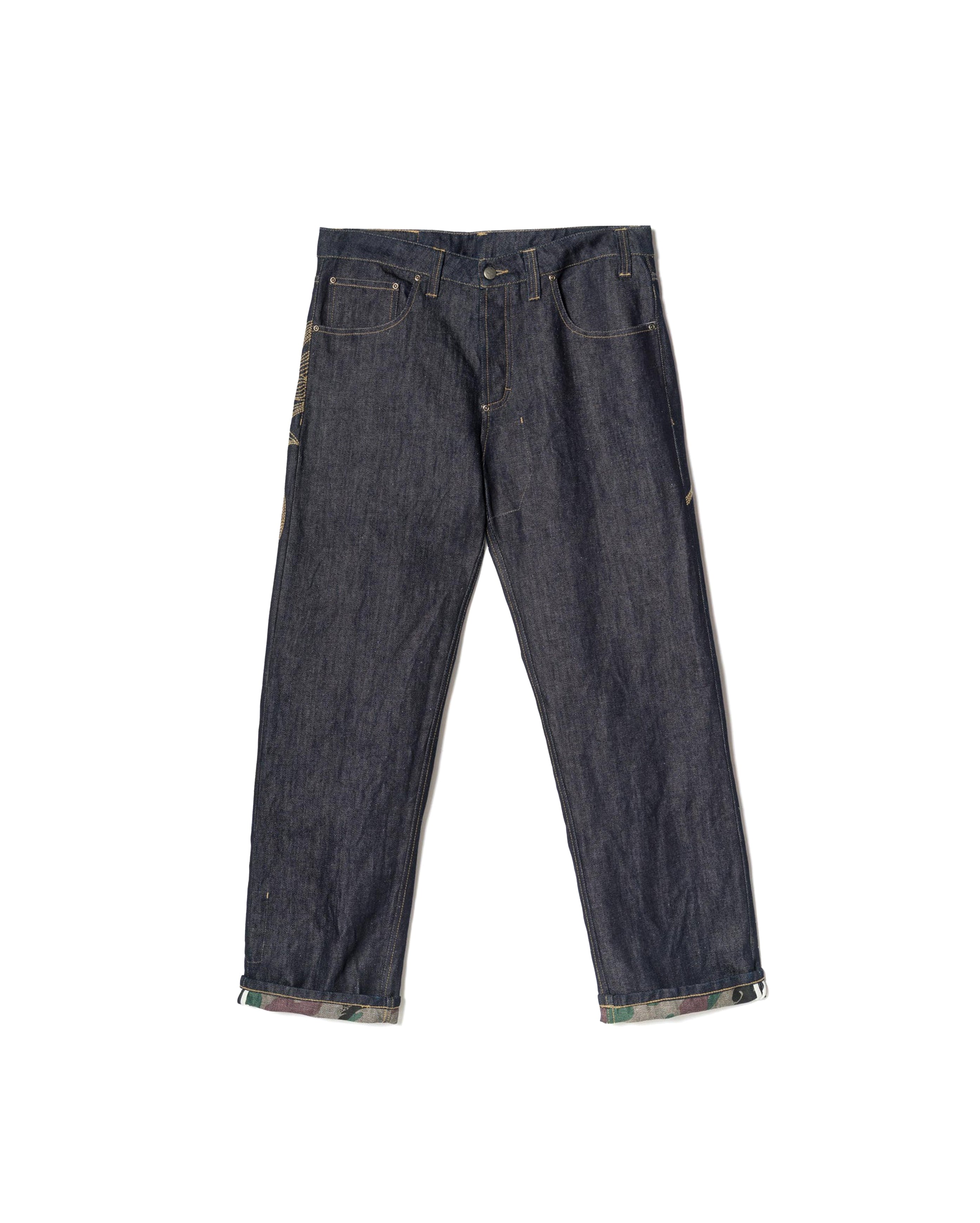 Hemp Denim 7 Pocket Jeans Indigo - Starcowparis - 1